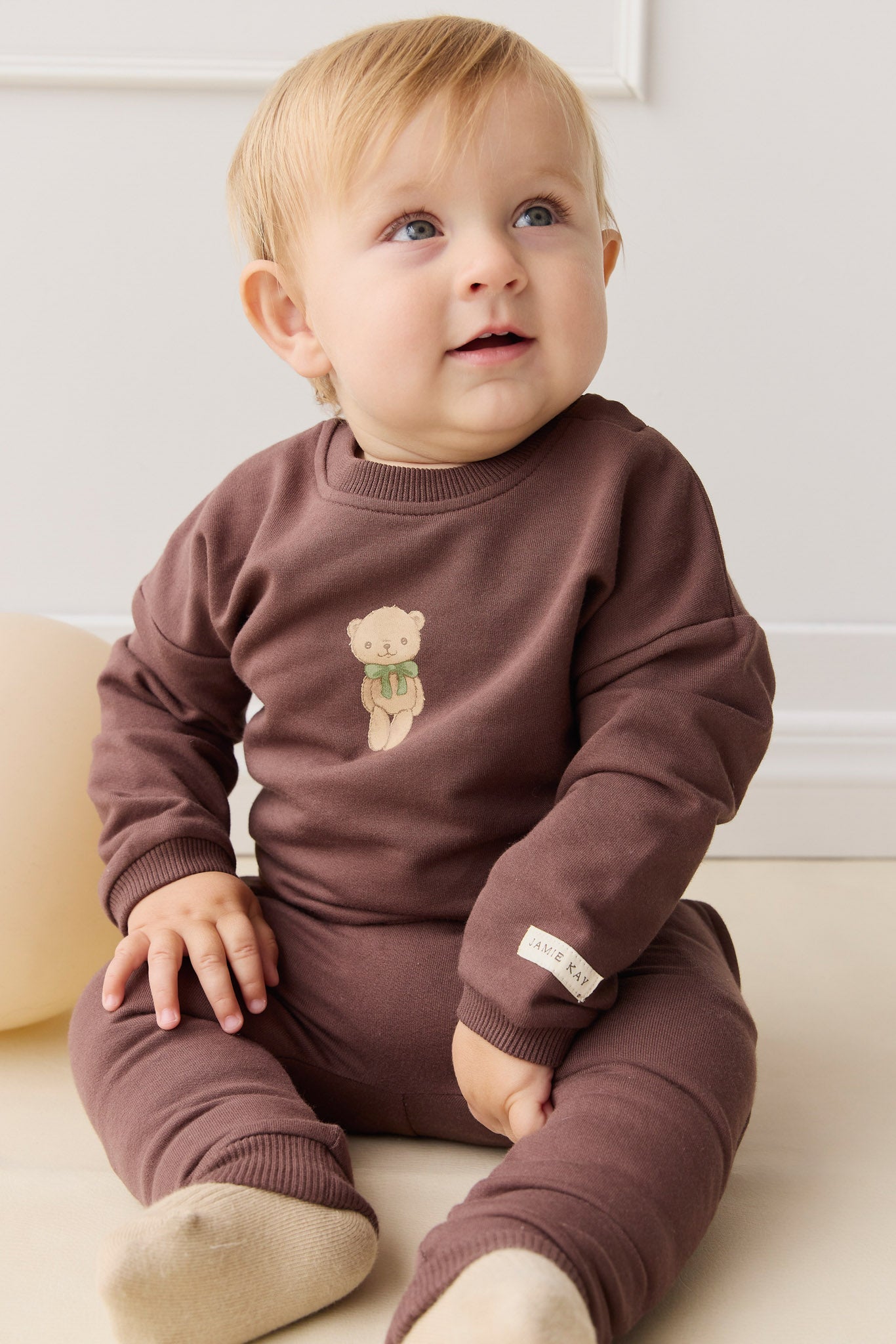 Organic Cotton Morgan Track Pant - Earth