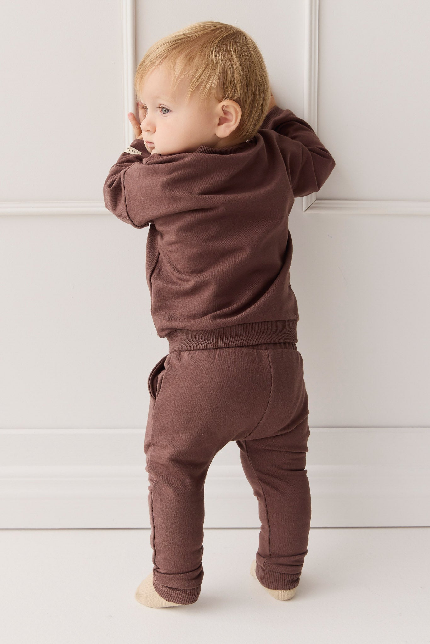 Organic Cotton Morgan Track Pant - Earth