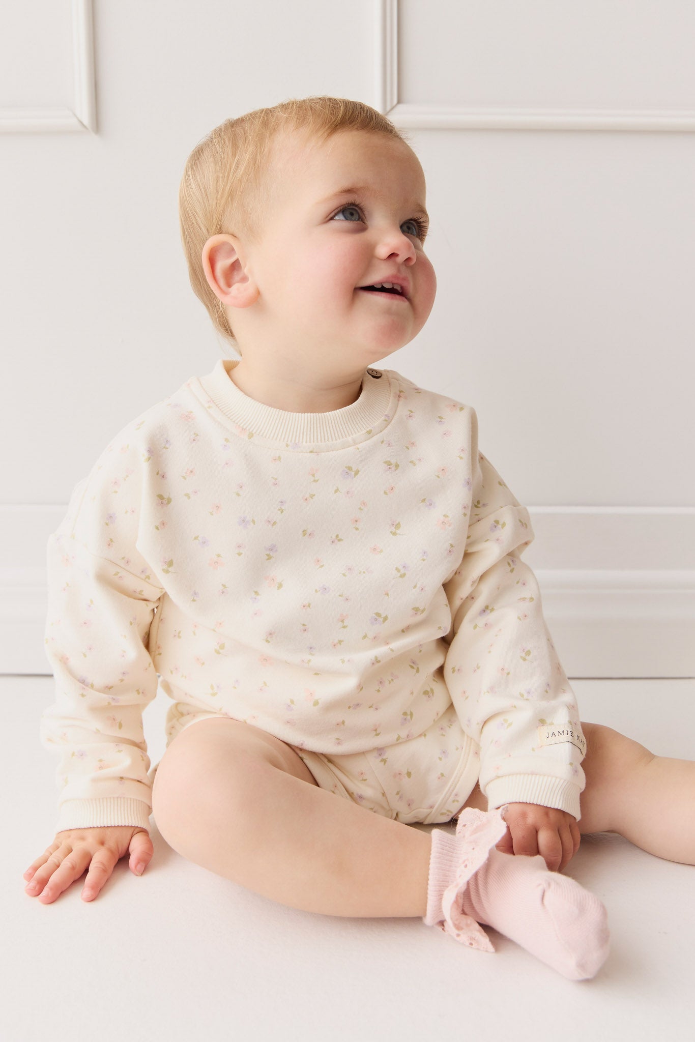 Organic Cotton Damien Sweatshirt - Briella Whisper