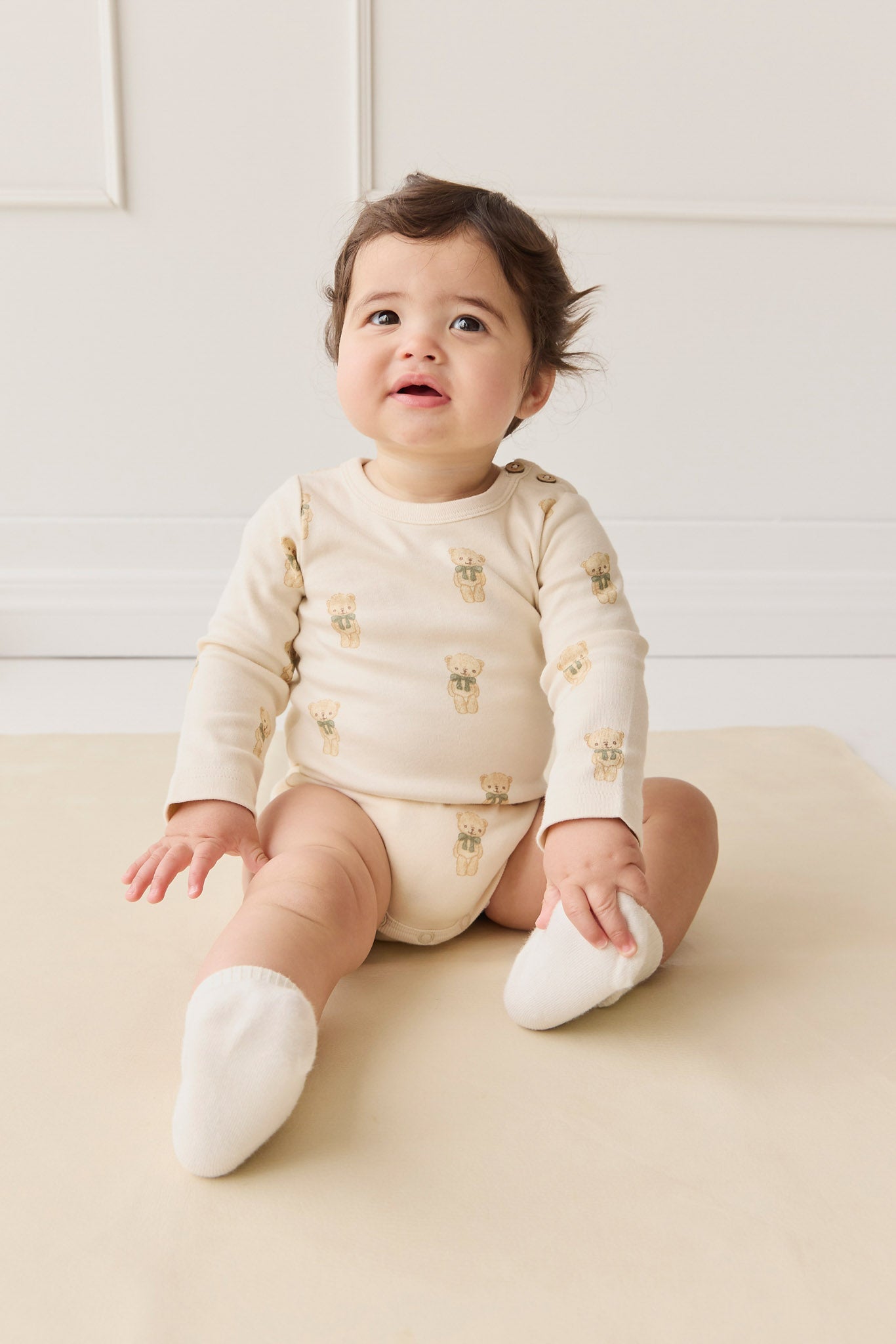 Organic Cotton Fernley Bodysuit - Little Ted