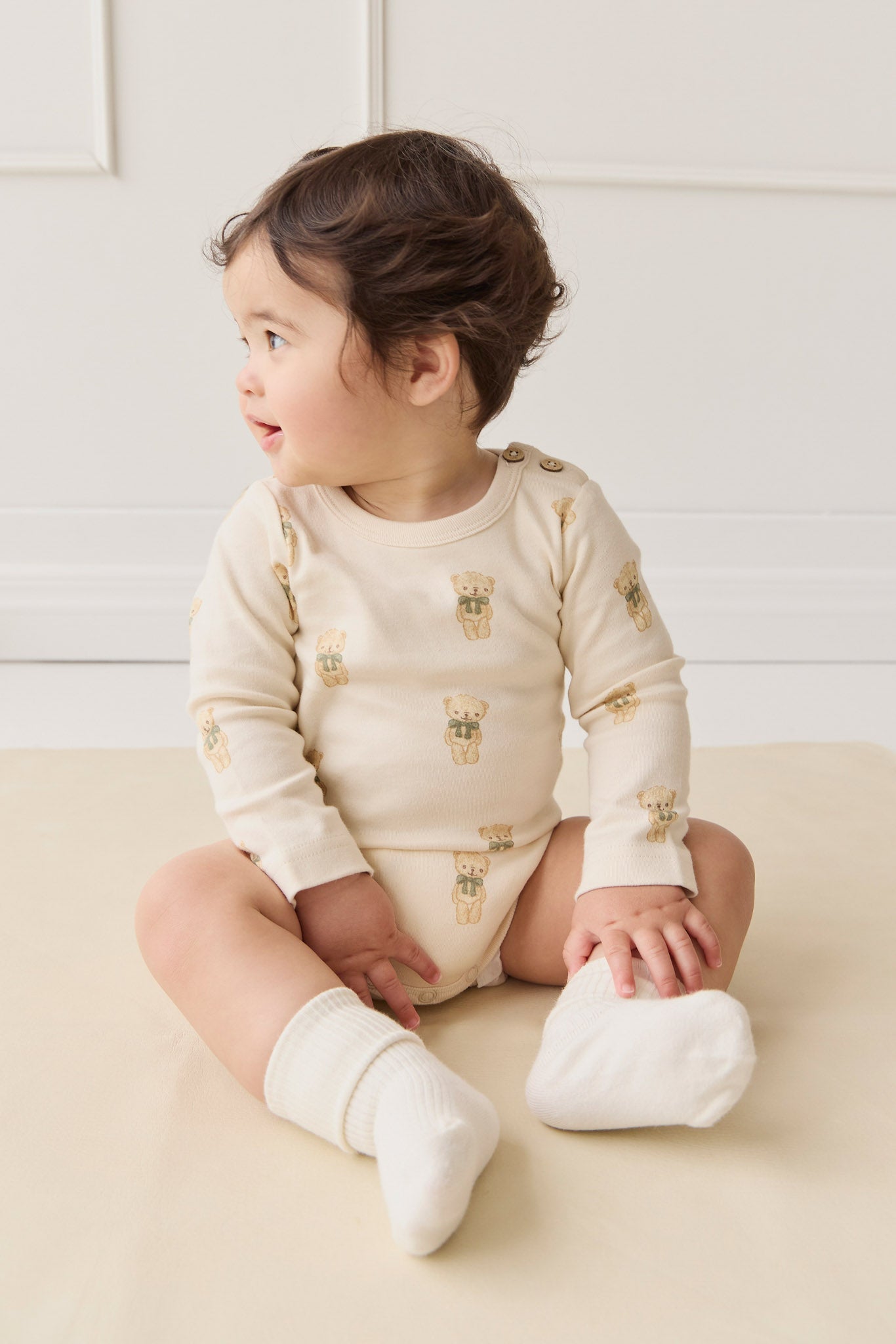Organic Cotton Fernley Bodysuit - Little Ted