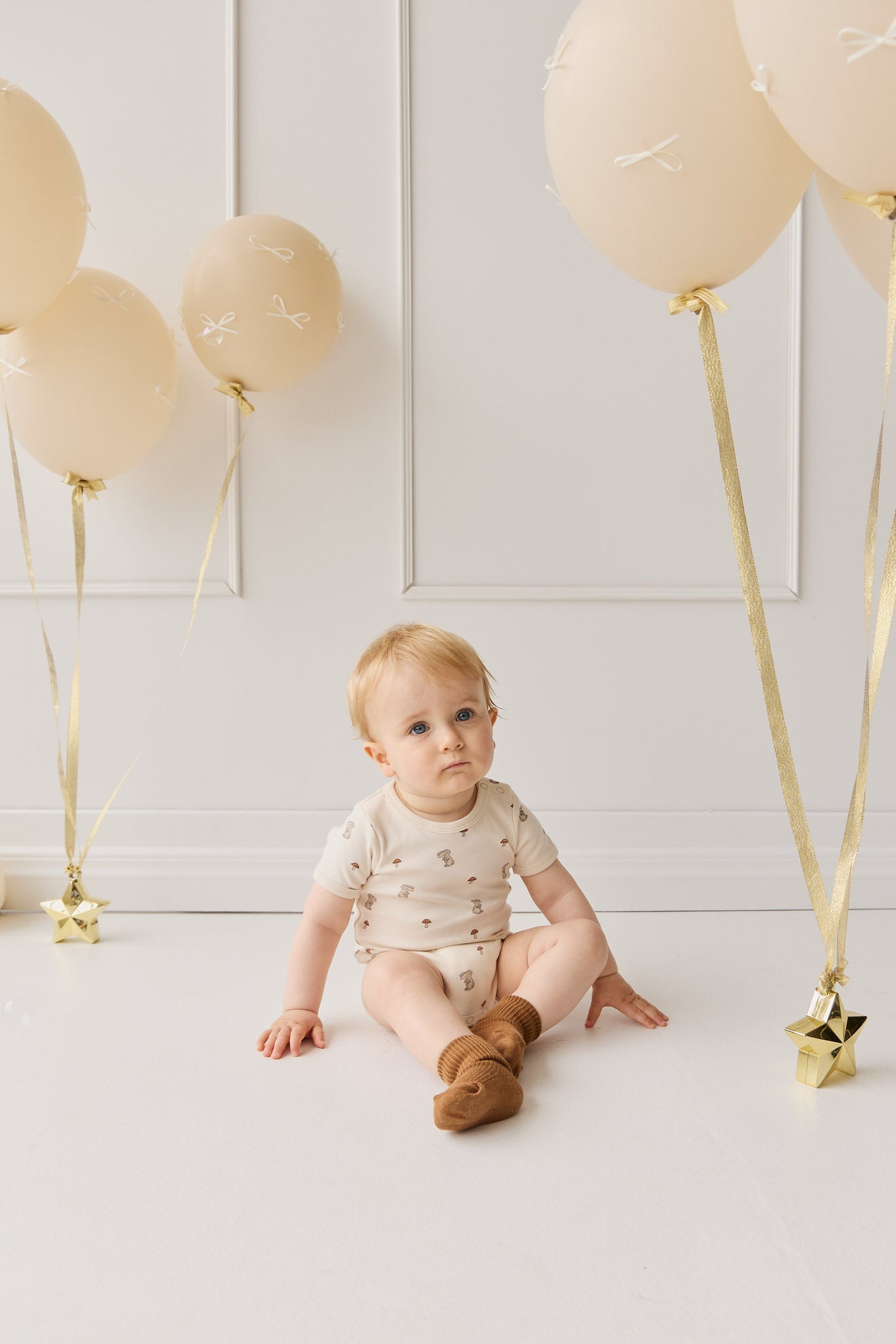 Organic Cotton Hudson Short Sleeve Bodysuit - Le Lapin
