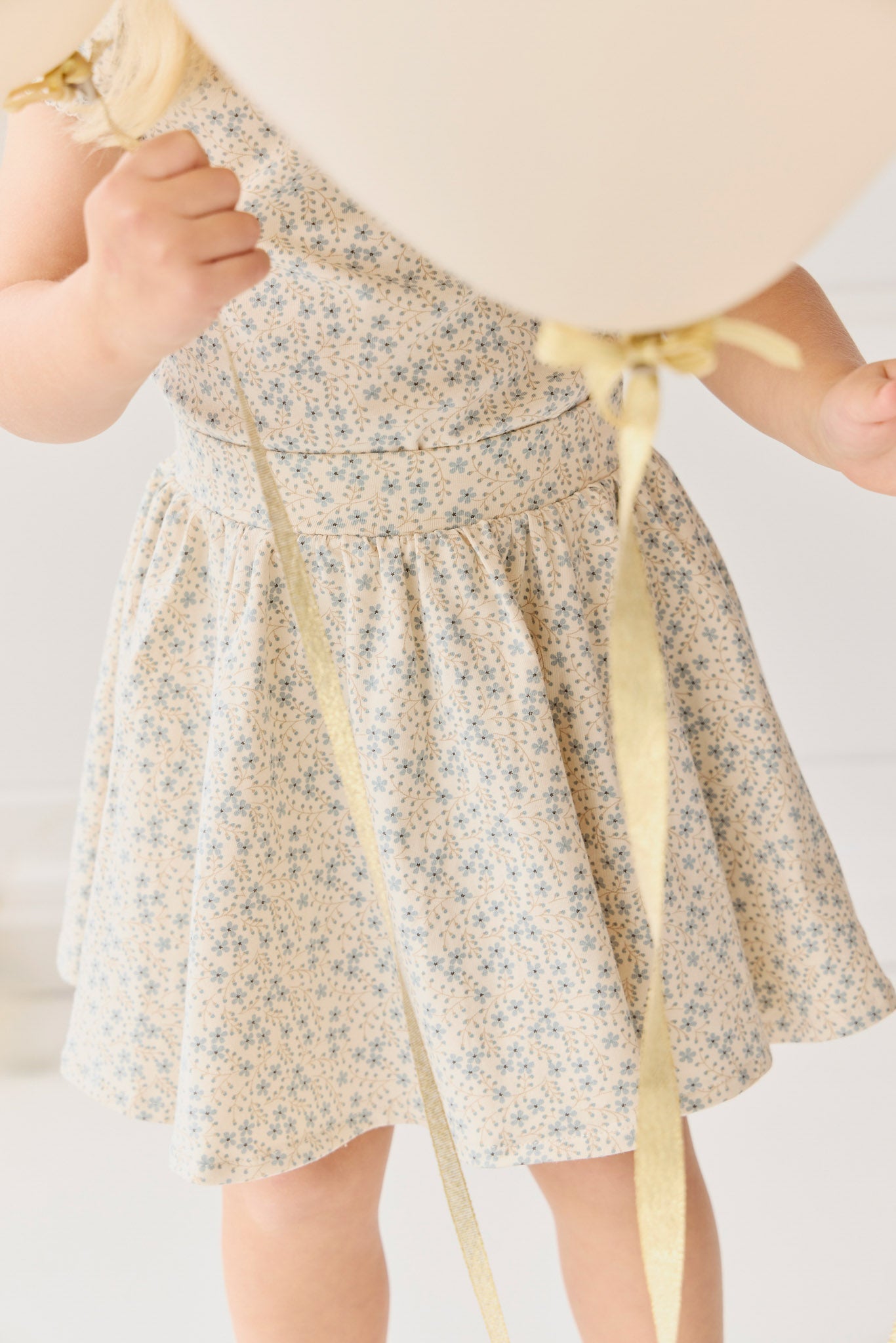 Organic Cotton Meadow Skirt - Adnola Floral