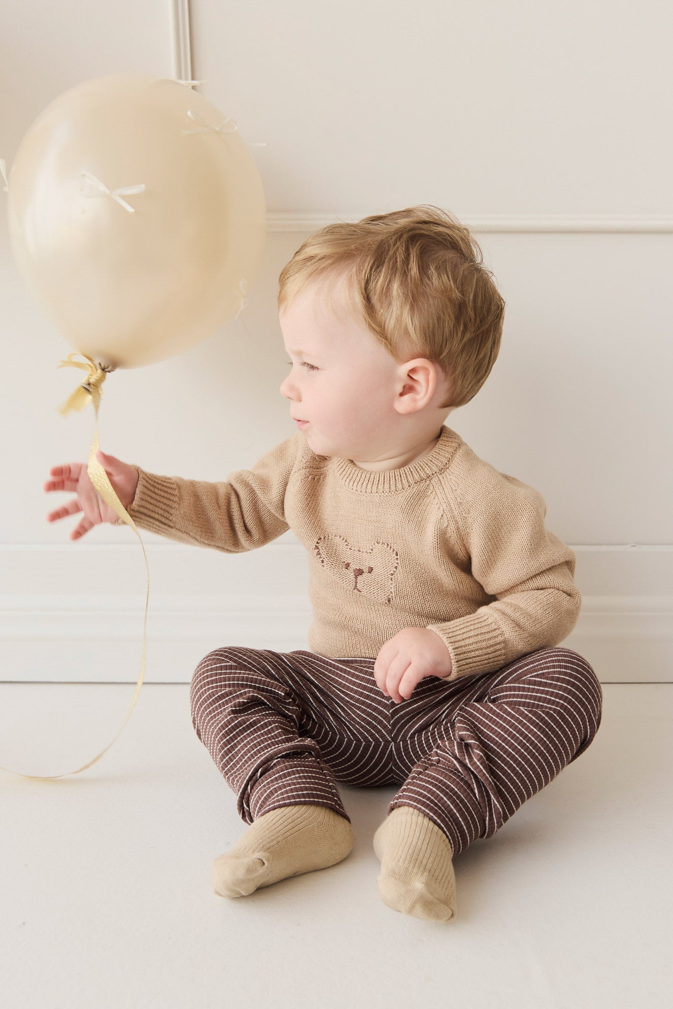 Ethan Jumper - Toffee Marle