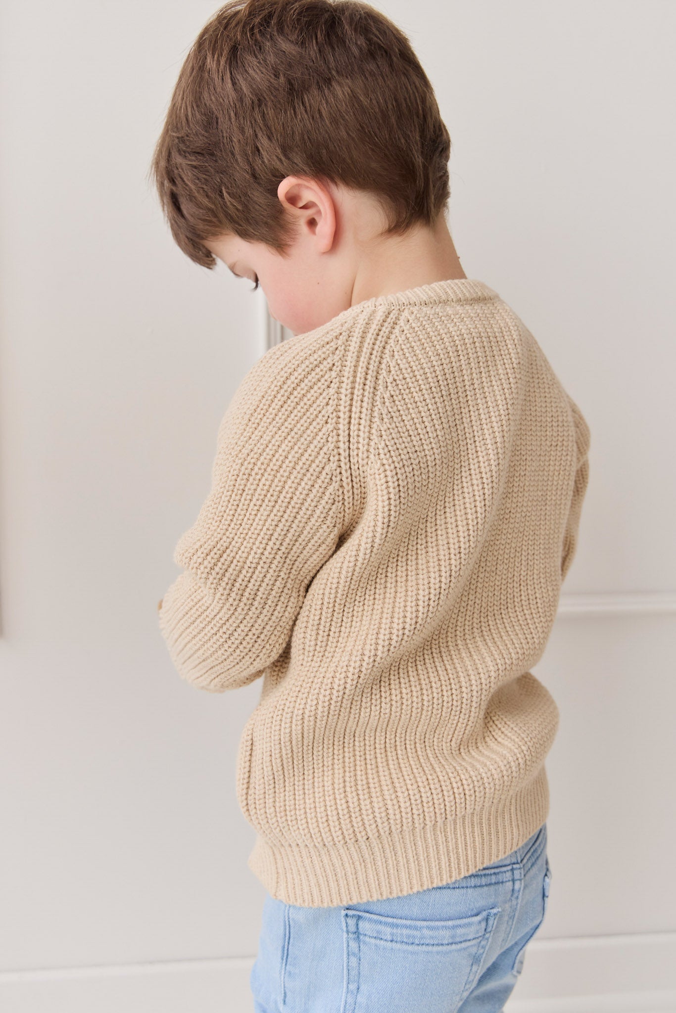 Max Cardigan - Oatmeal Marle