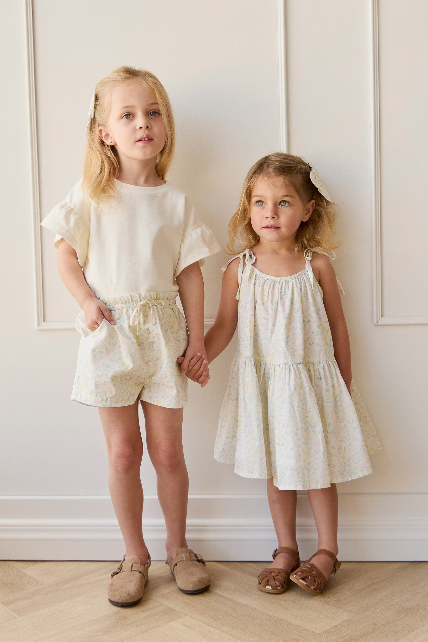 Organic Cotton Winnie Dress - Daphne Egret