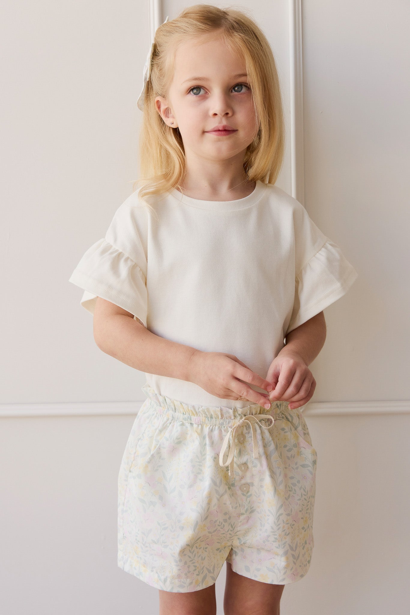 Pima Cotton Imogen Top - Coconut
