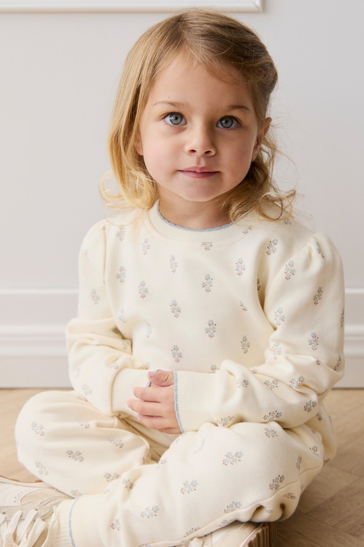 Organic Cotton Monroe Track Pant - Rachelle Blue Fox