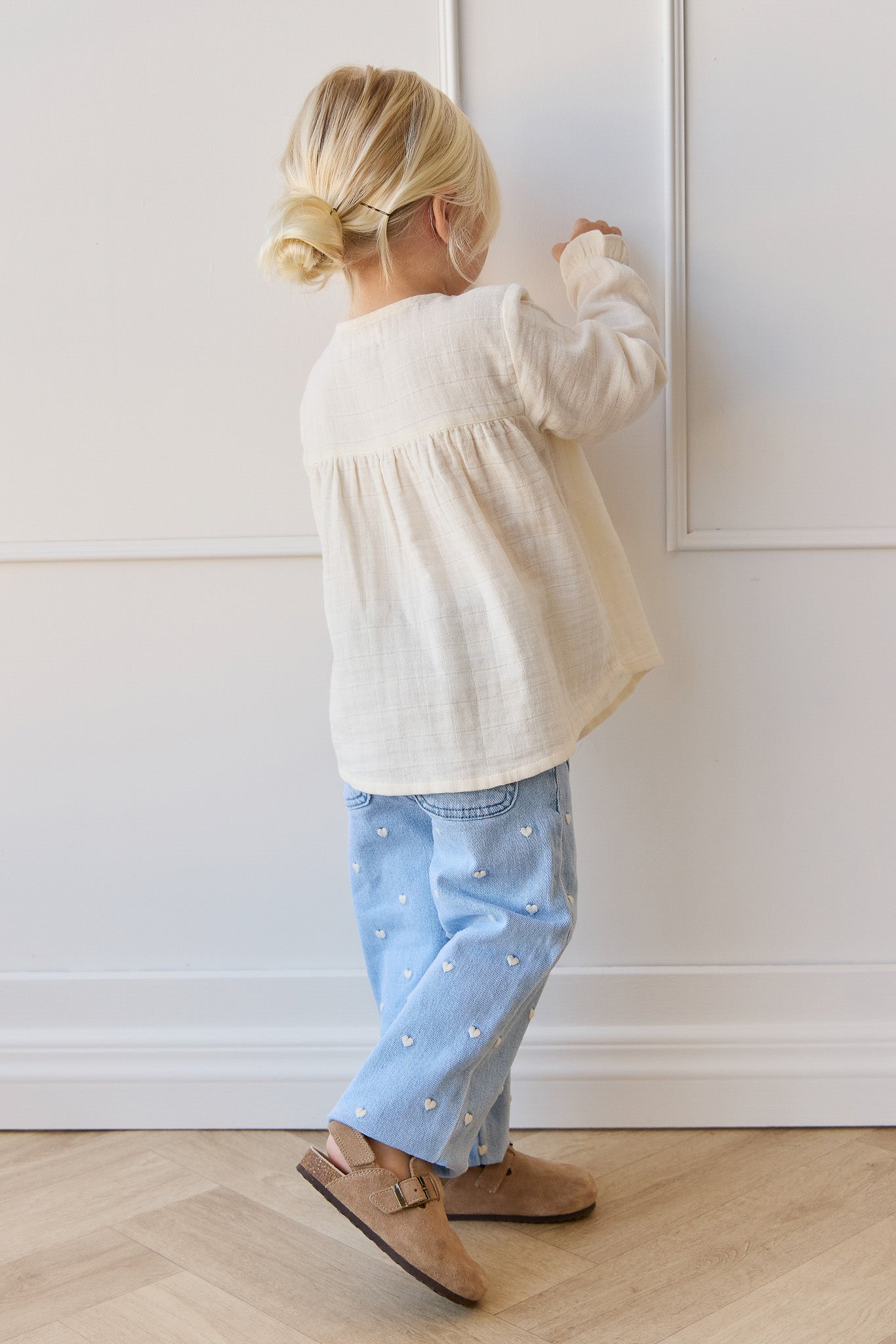Yvette Pant - Petite Heart Denim