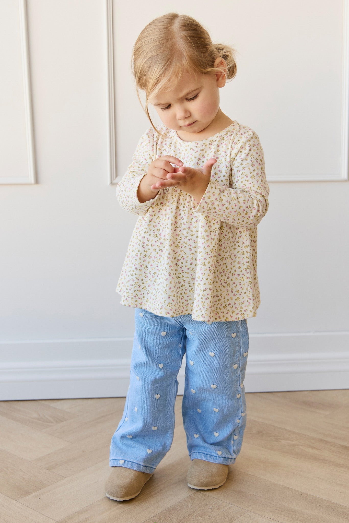 Yvette Pant - Petite Heart Denim