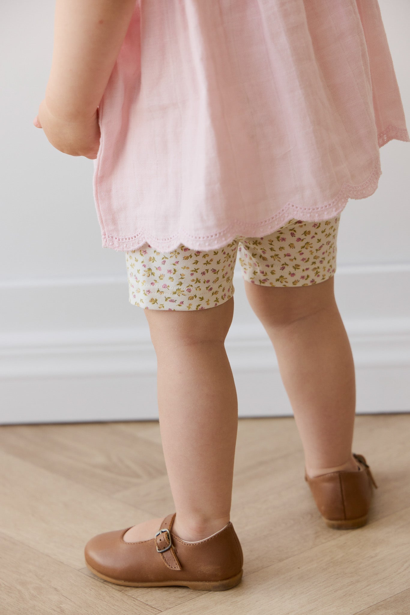 Organic Cotton Everyday Bike Short - Pippa Pink