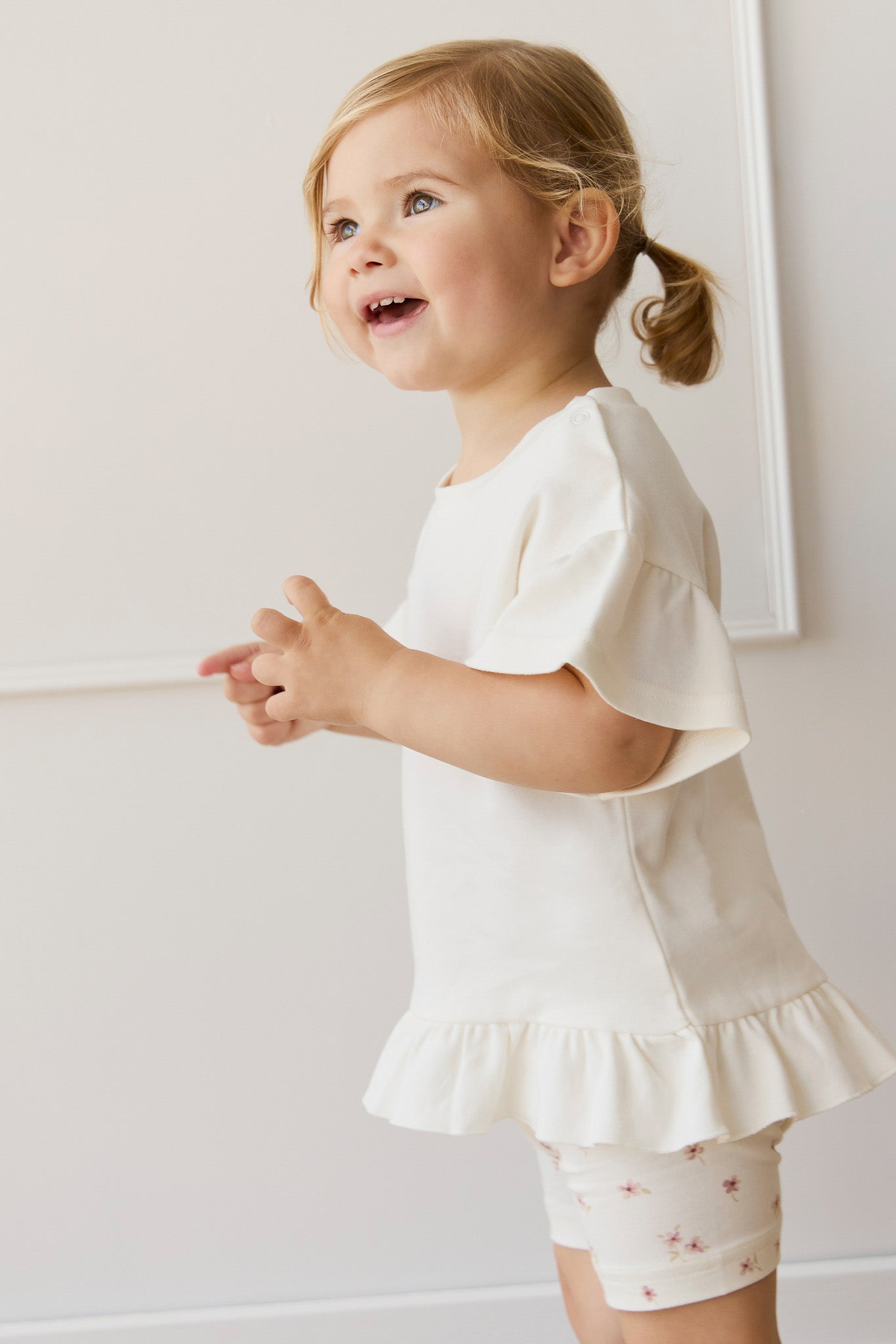 Pima Cotton Imogen Top - Coconut