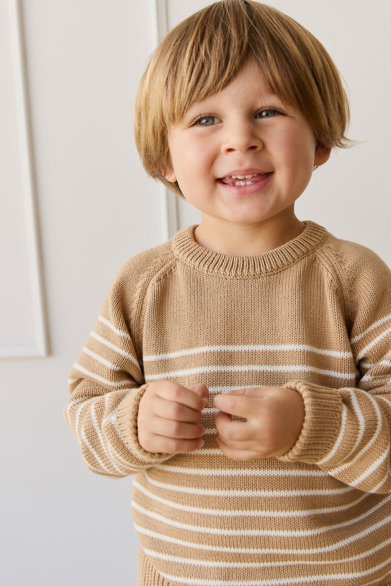 Elias Jumper - Elias Stripe Rattan