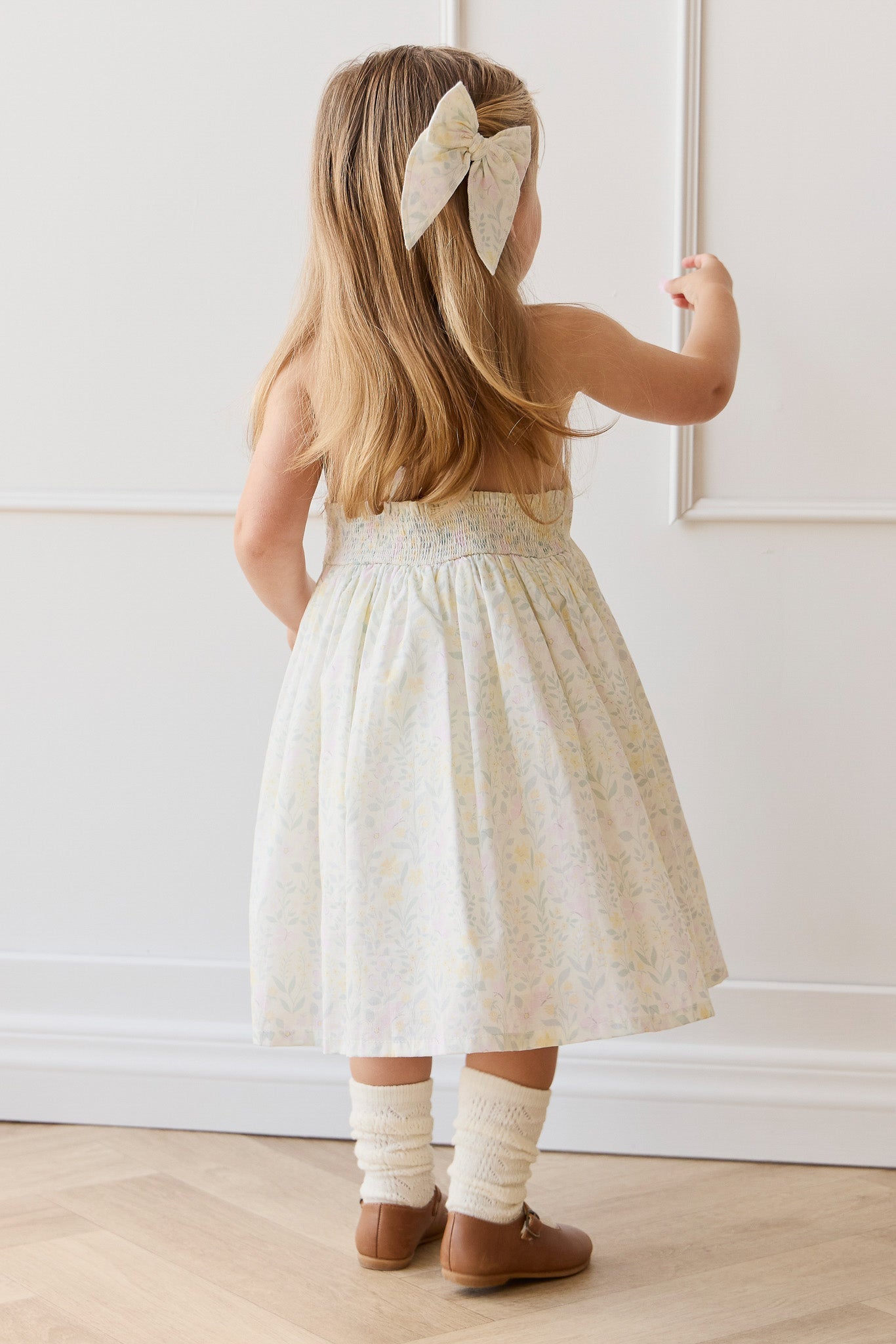 Organic Cotton Pippa Dress - Daphne Egret