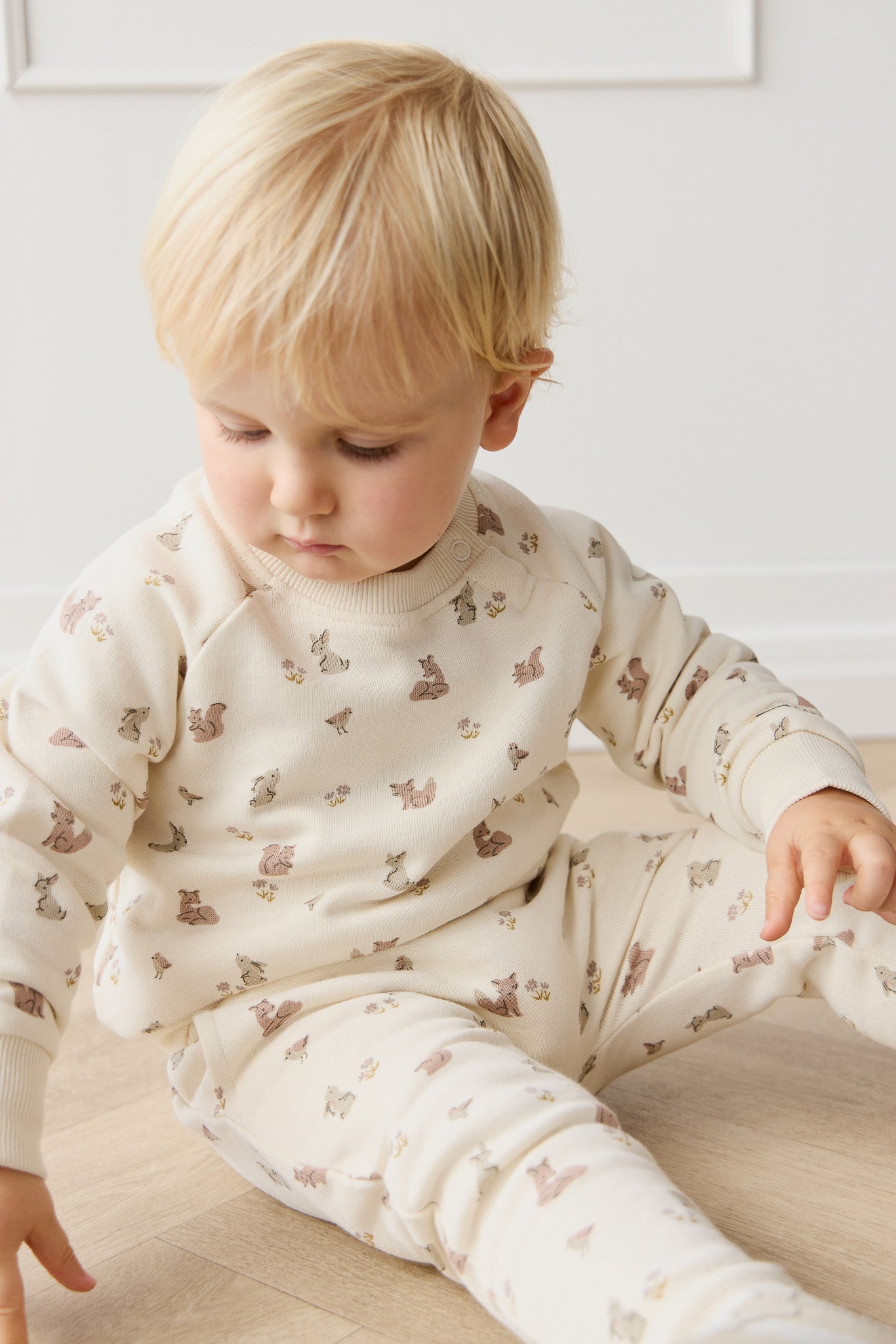 Organic Cotton Flynn Sweatshirt - Forest Friends