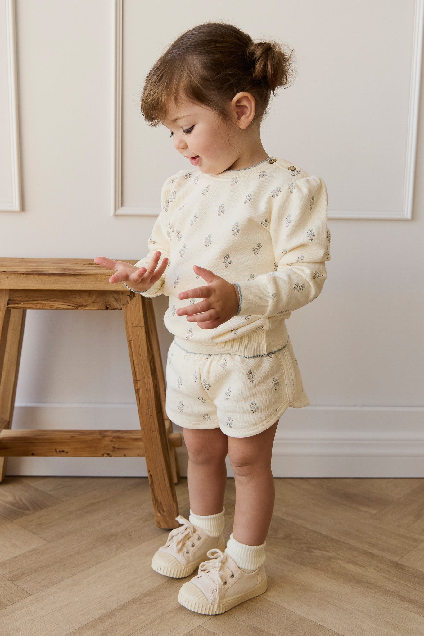 Organic Cotton Monroe Short - Rachelle Blue Fox
