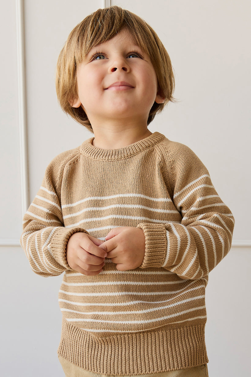 Elias Jumper - Elias Stripe Rattan