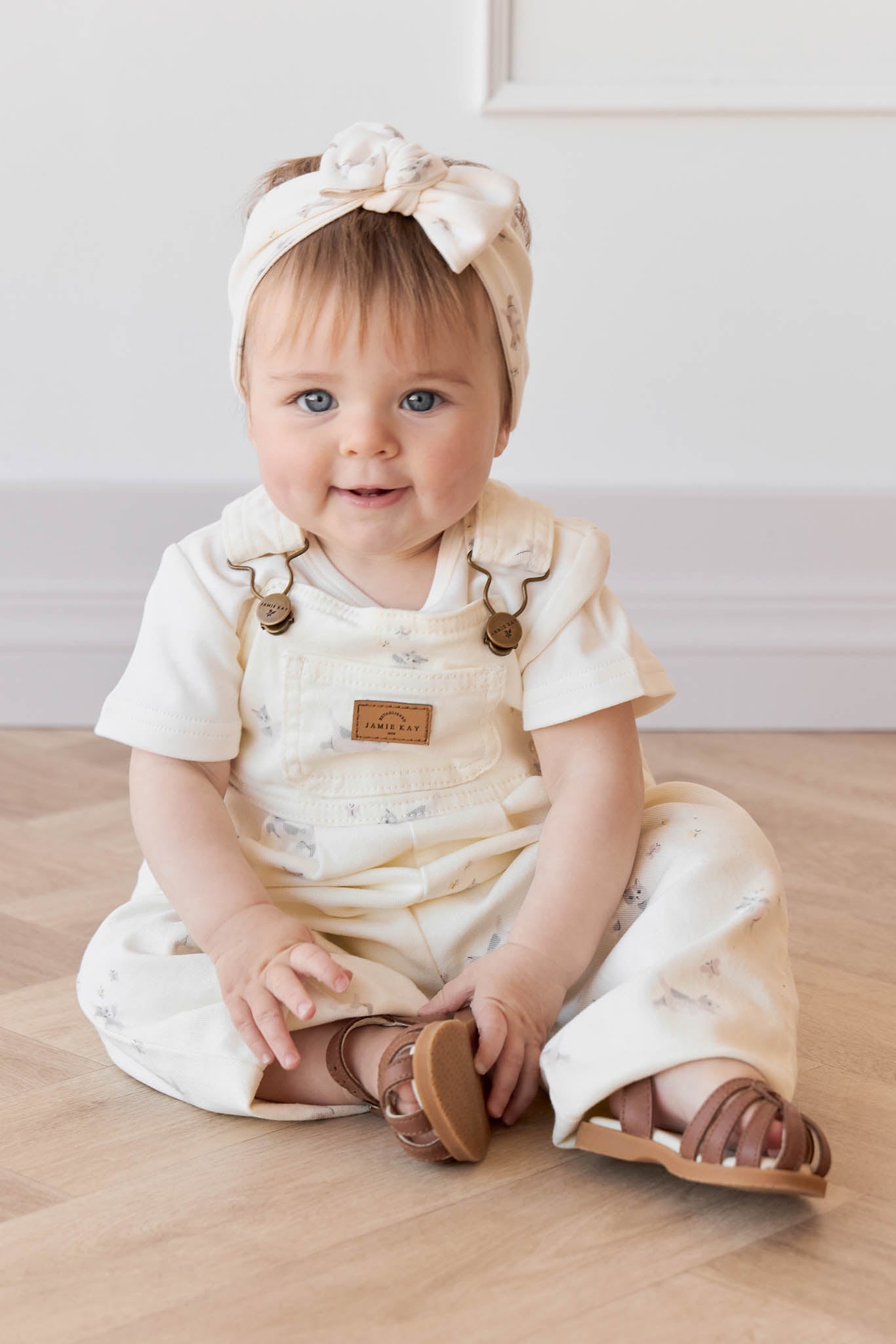 Organic Cotton Headband - Playful Kittens