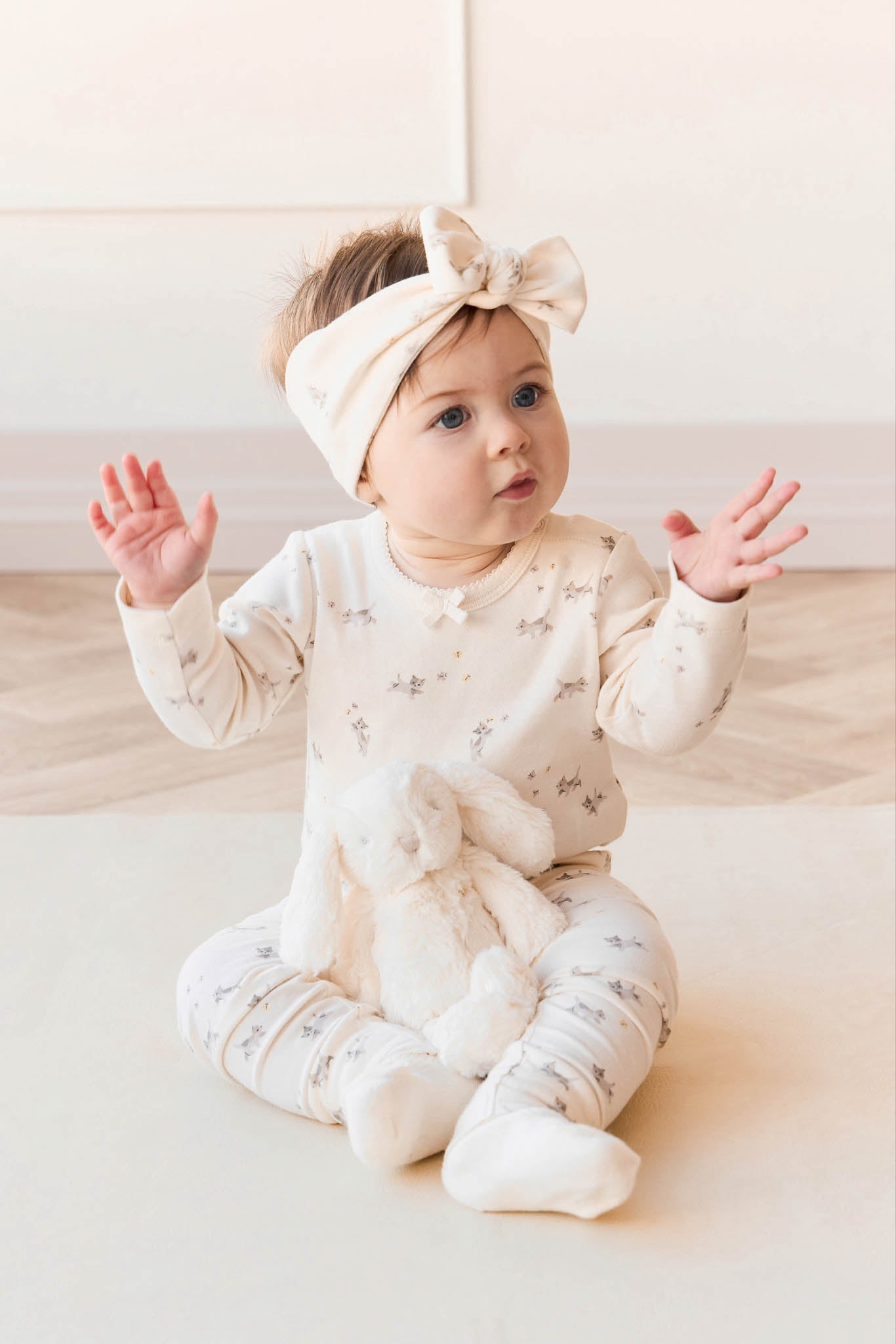 Organic Cotton Everyday Legging - Playful Kittens