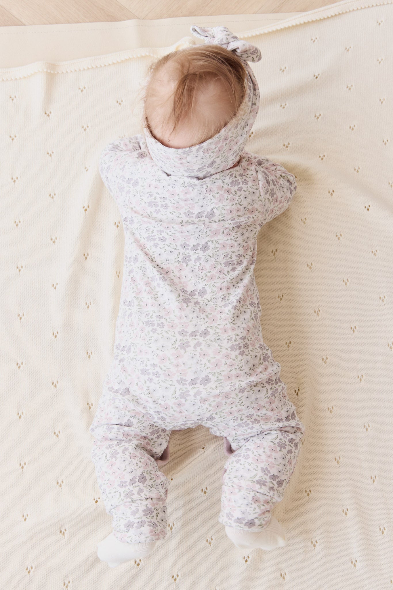 Organic Cotton Maple Onepiece - Fifi Lilac