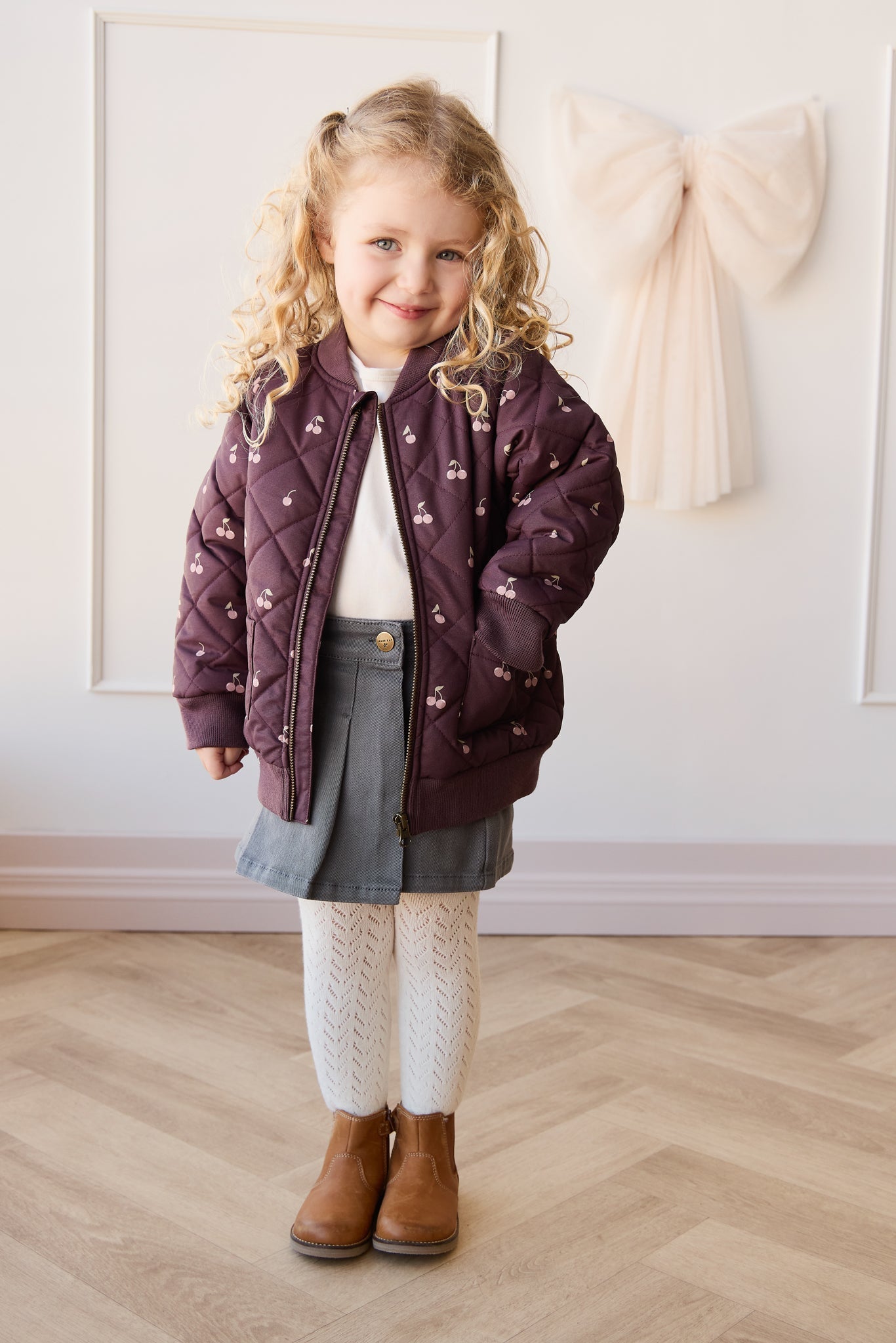 Cammy Jacket - Cherry Love Lava