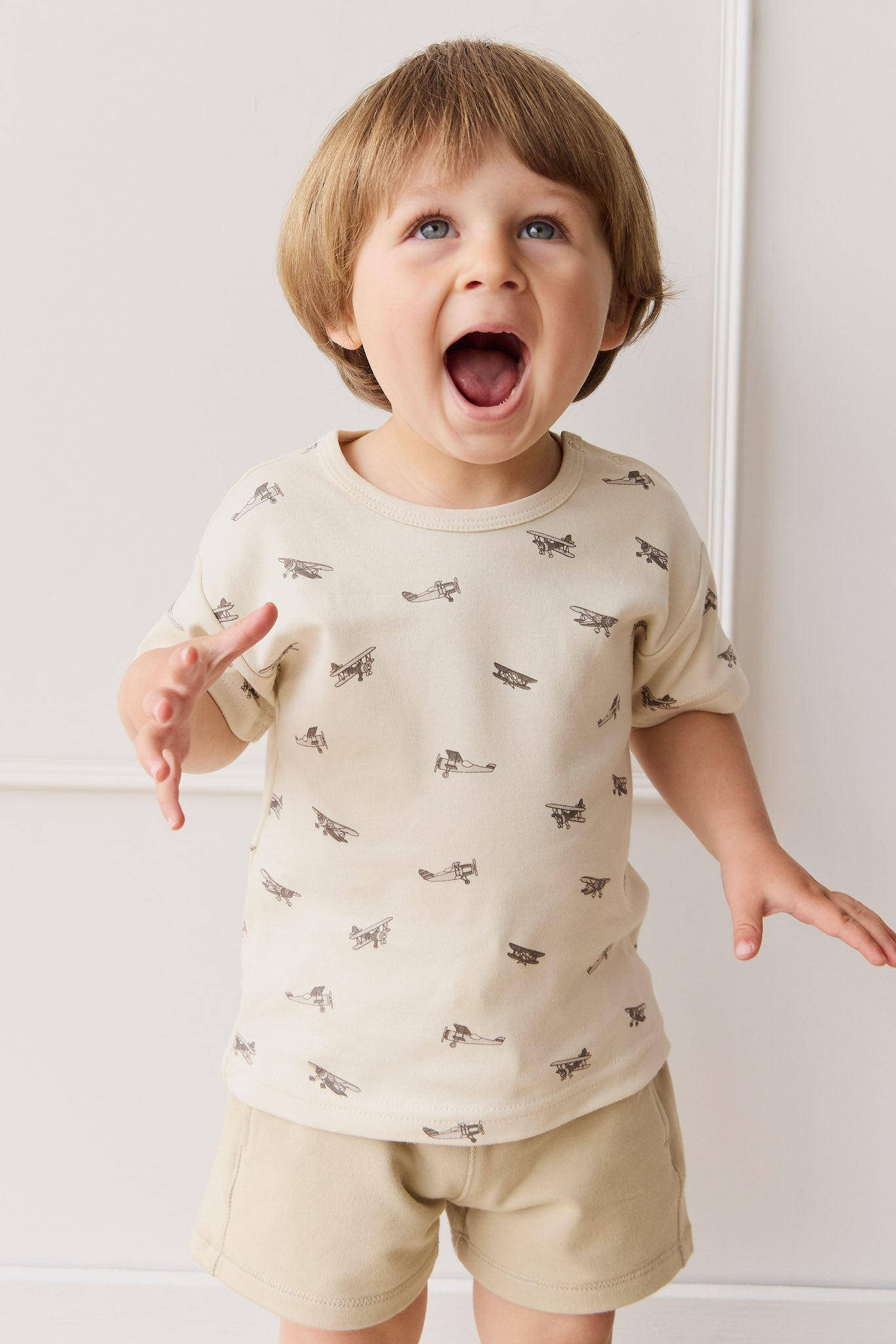 Organic Cotton Jalen Short - Biscuit