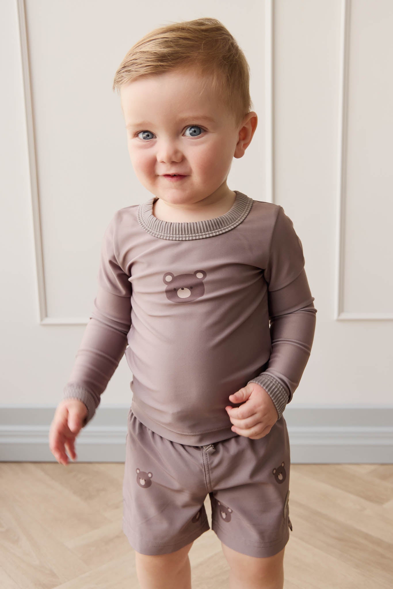 Liam Swim Vest - Bobbie Bears Tweed