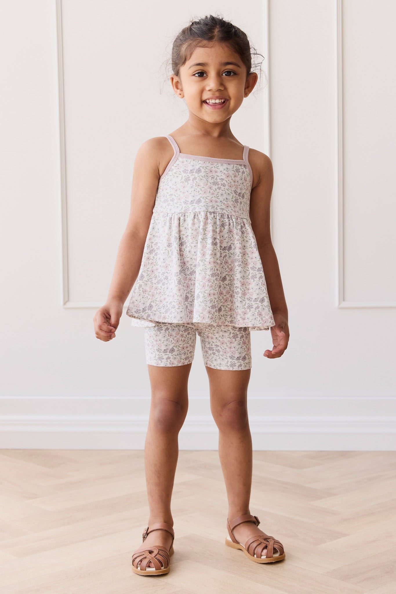 Organic Cotton Everyday Bike Short - Fifi Lilac
