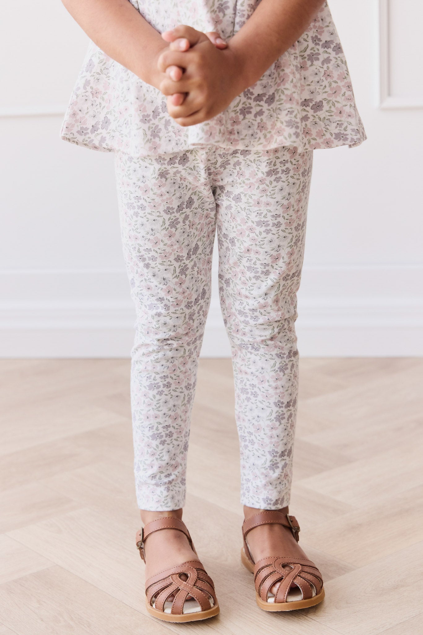 Organic Cotton Everyday Legging - Fifi Lilac