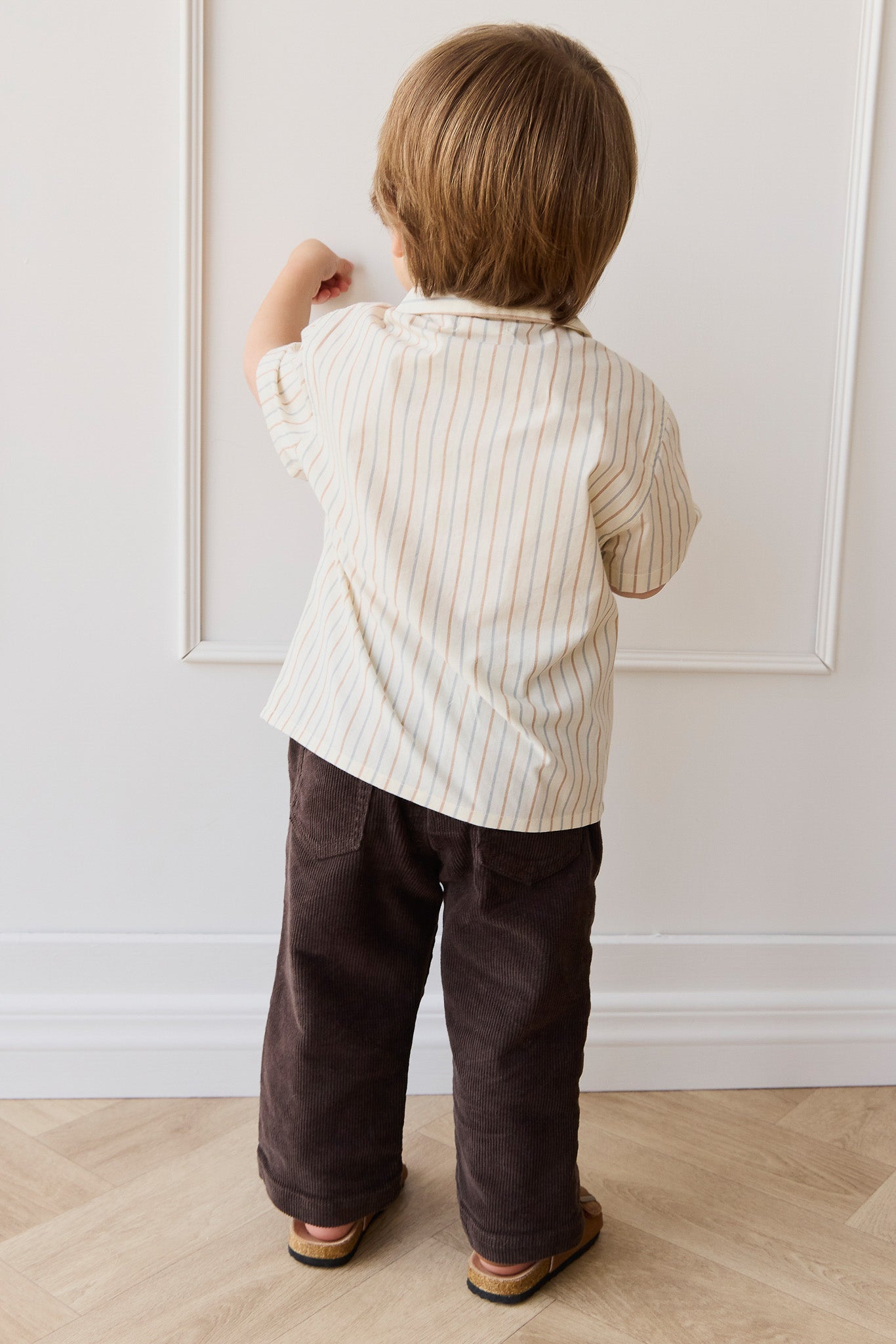 Organic Cotton Silas Shirt - Vacation Stripe