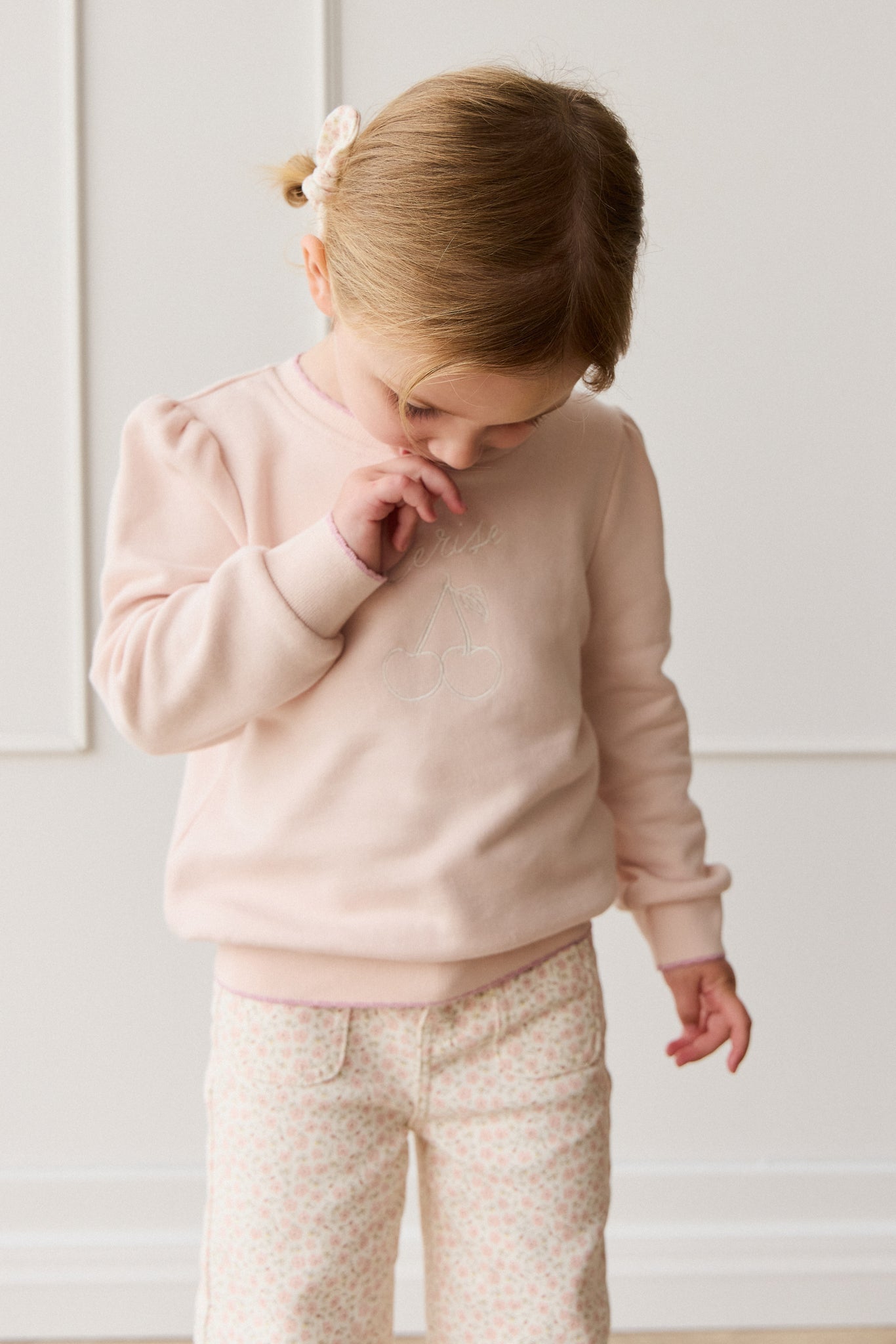 Organic Cotton Monroe Sweatshirt - Morganite Cerise