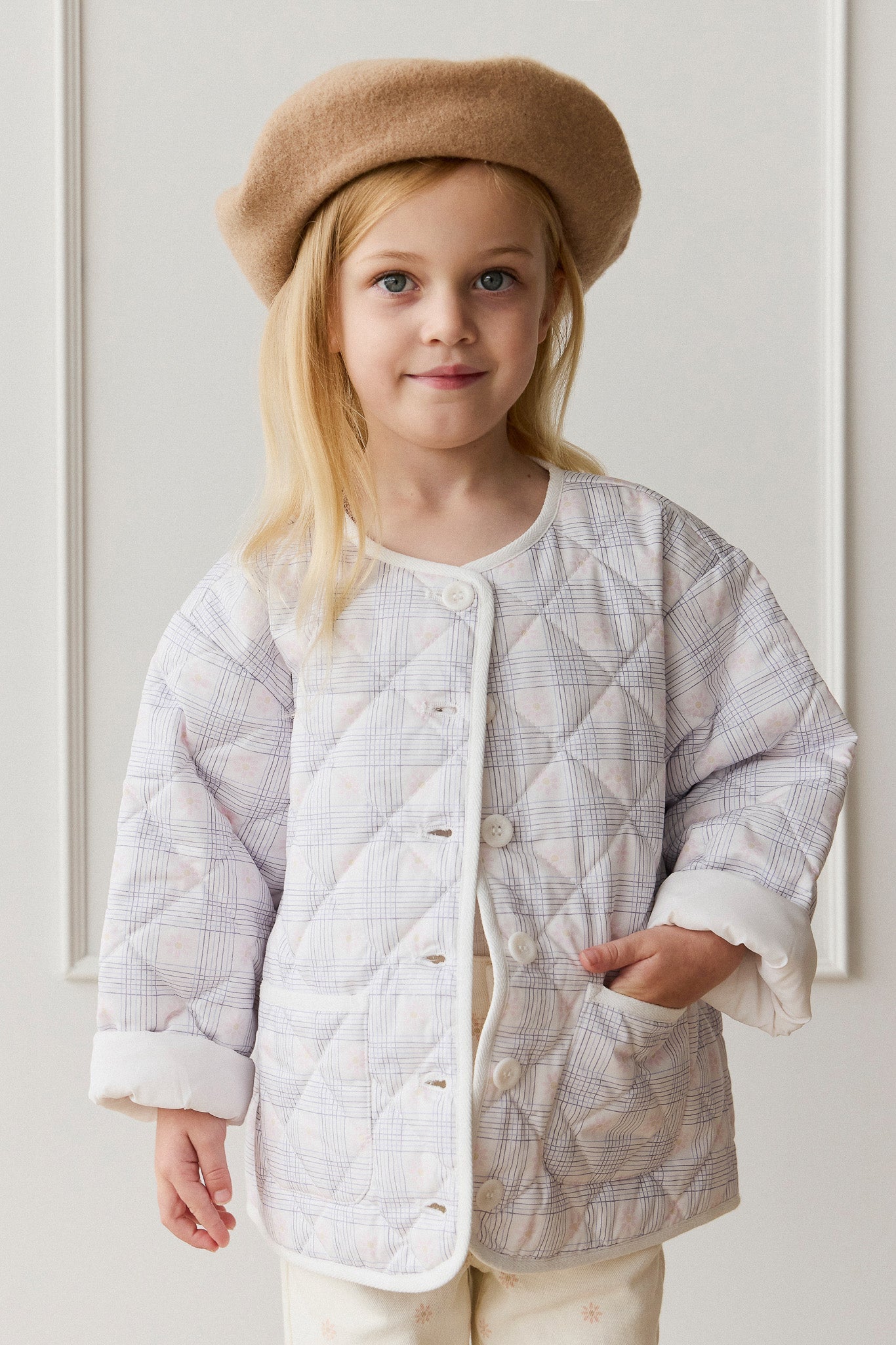 Ariel Jacket - Marguerite Egret