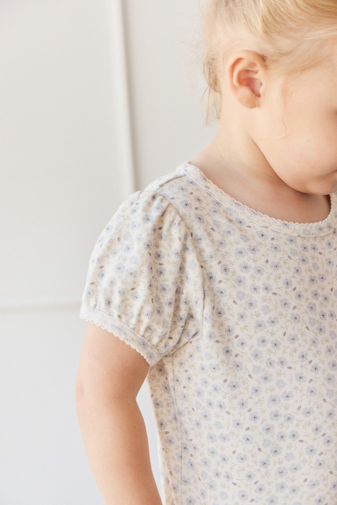 Organic Cotton Prarie Top - Penelope Evening Haze