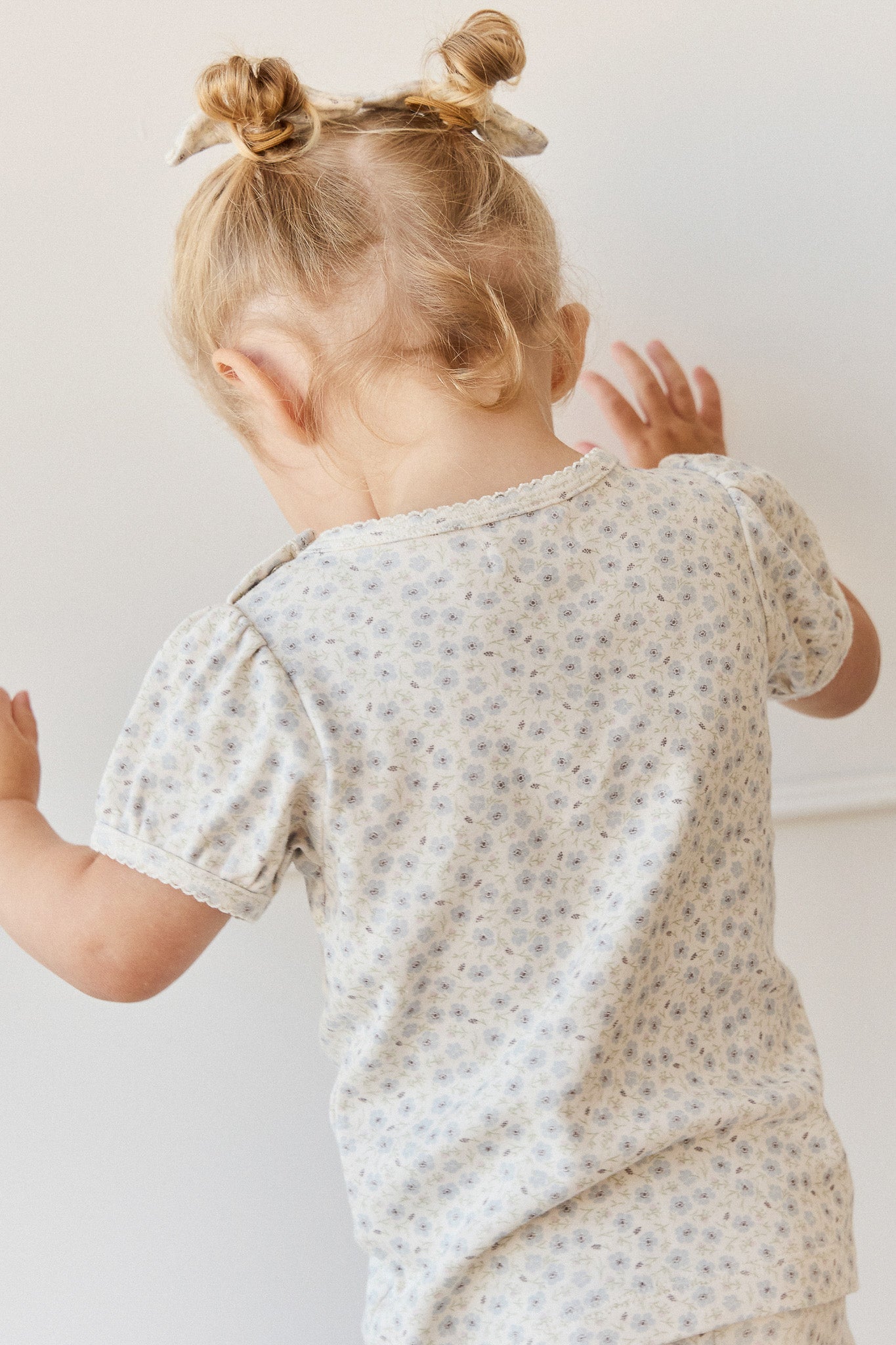 Organic Cotton Prarie Top - Penelope Evening Haze