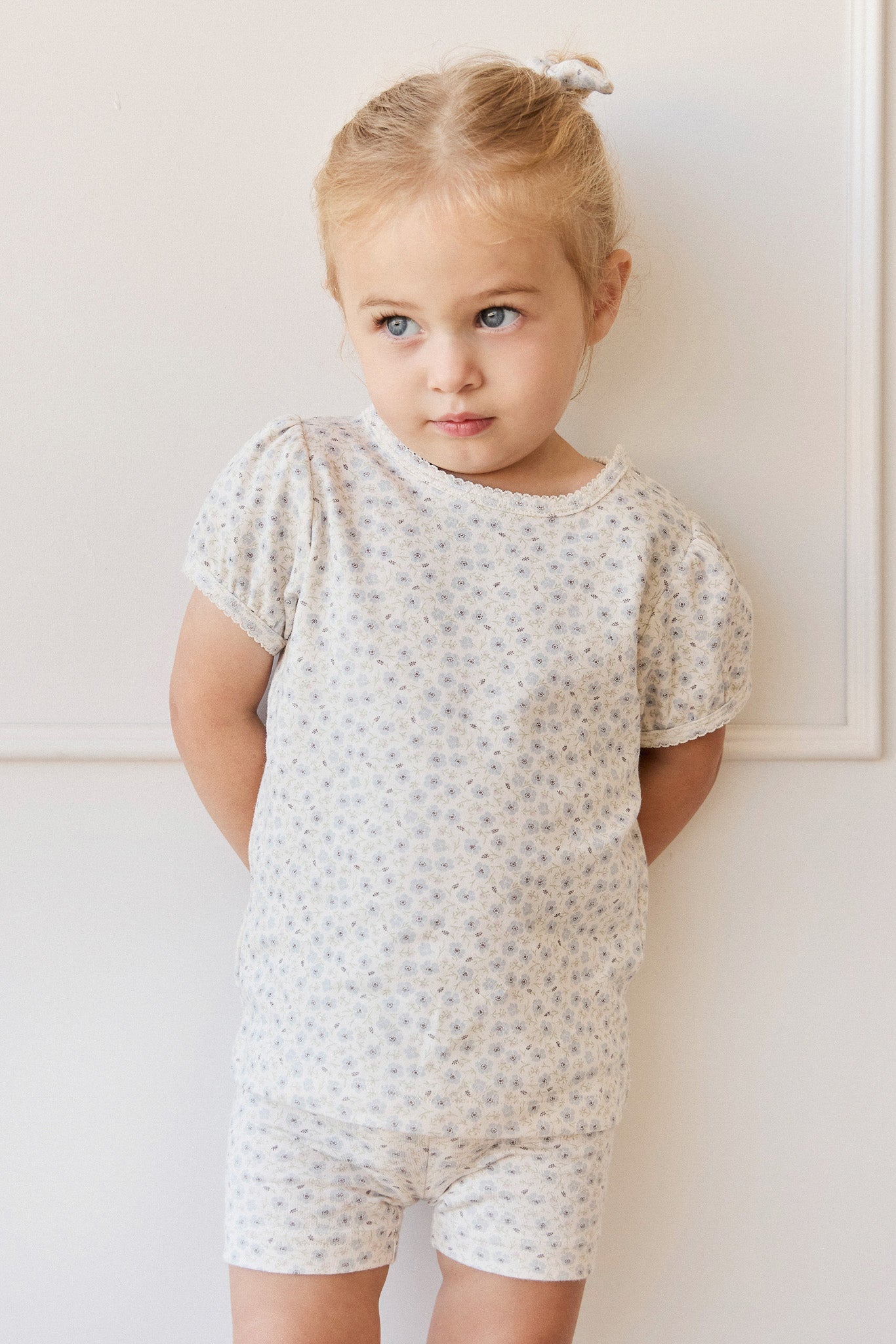 Organic Cotton Prarie Top - Penelope Evening Haze