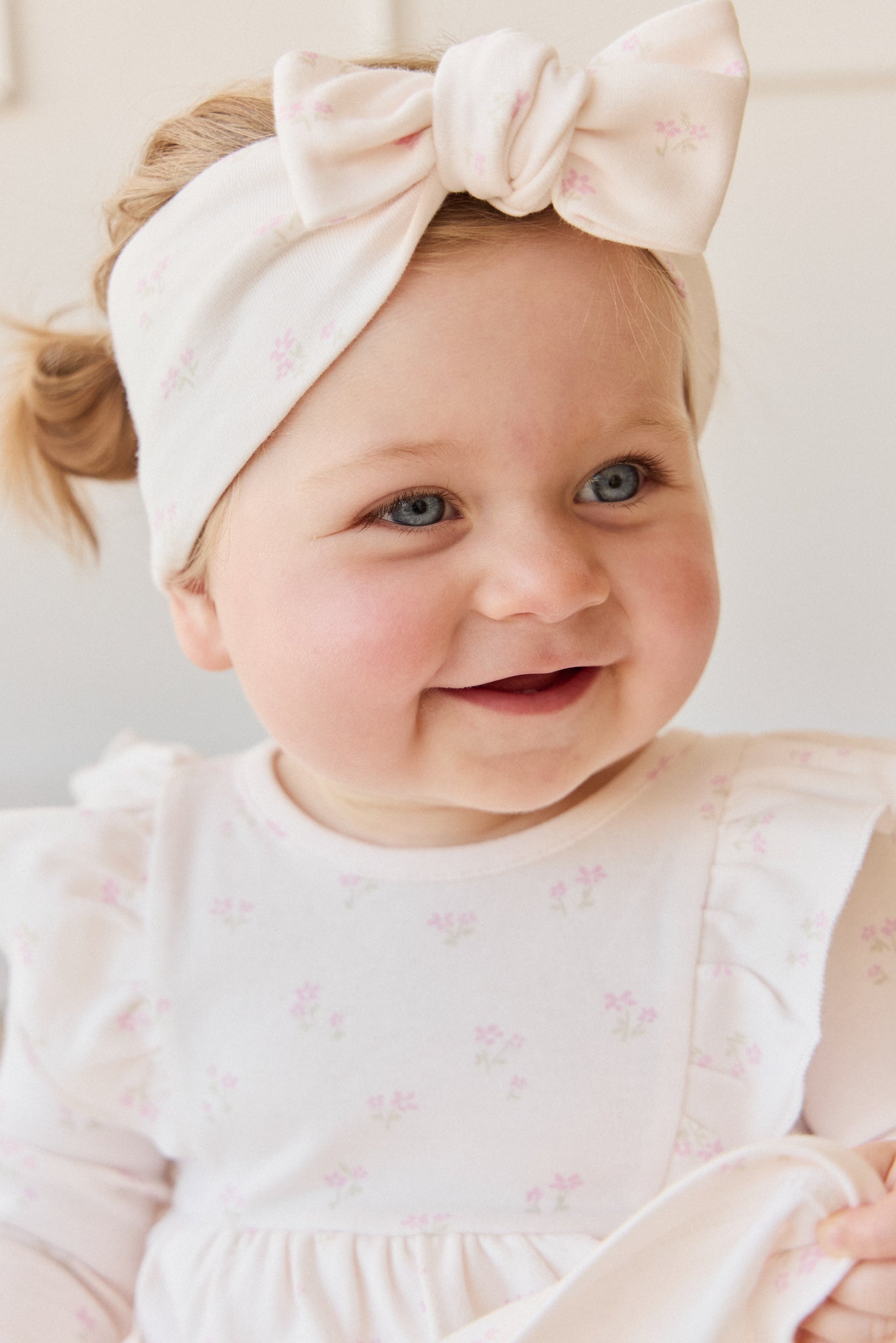 Organic Cotton Vivienne Playsuit - Pauline Pink