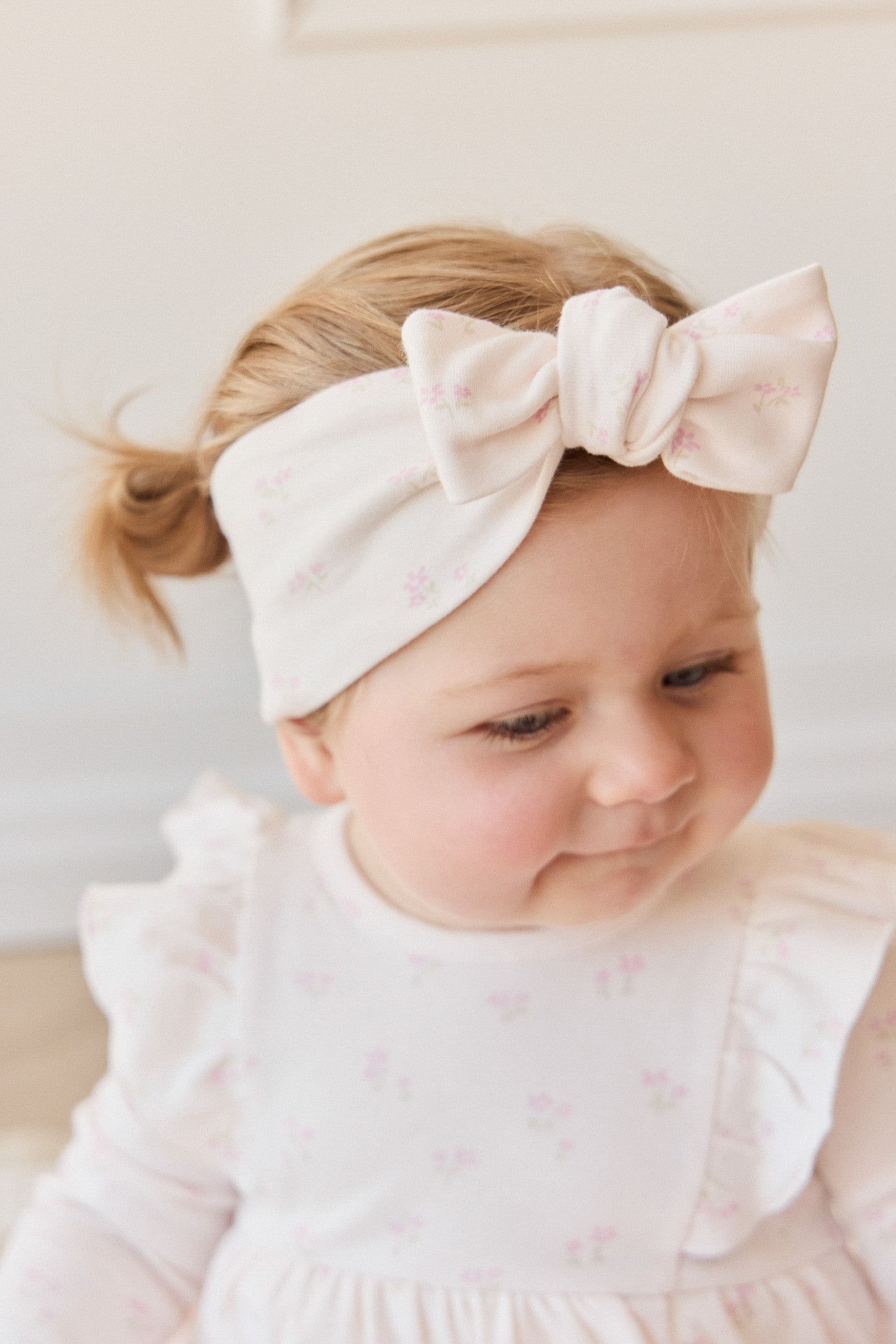 Organic Cotton Headband - Pauline Pink