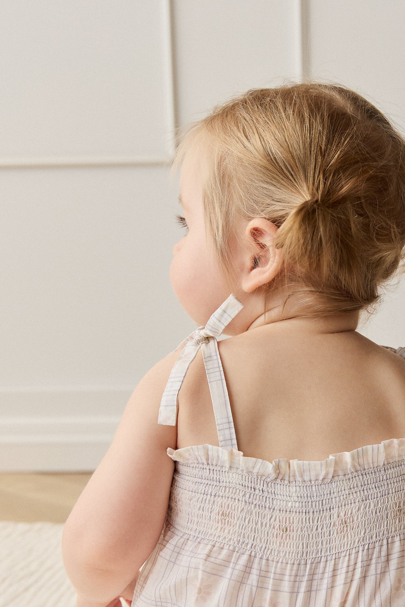 Organic Cotton Mirabel Jumpsuit - Marguerite Egret