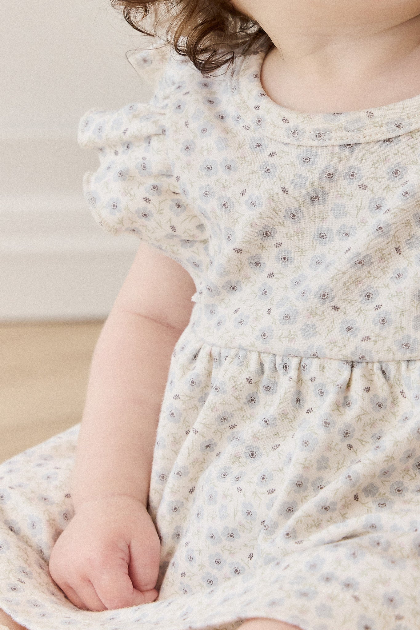 Organic Cotton Elianna Playsuit - Penelope Evening Haze