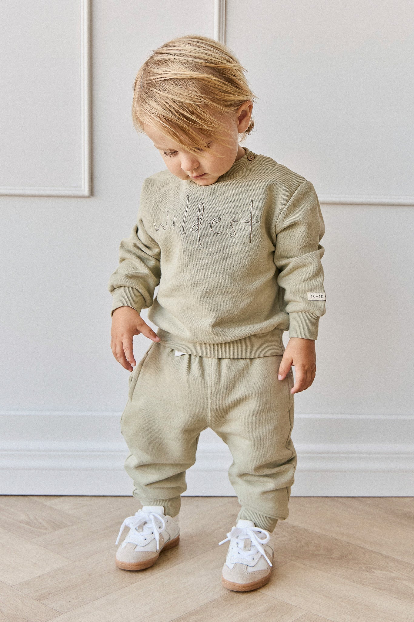 Organic Cotton Dominic Track Pant - Pampas