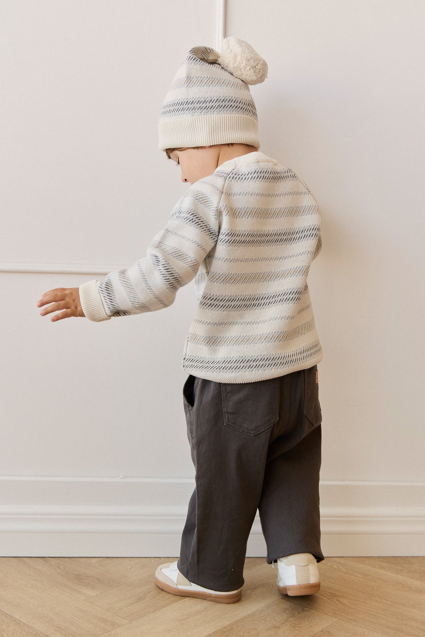 Cedric Knitted Jumper - Cedric Stripe Coast