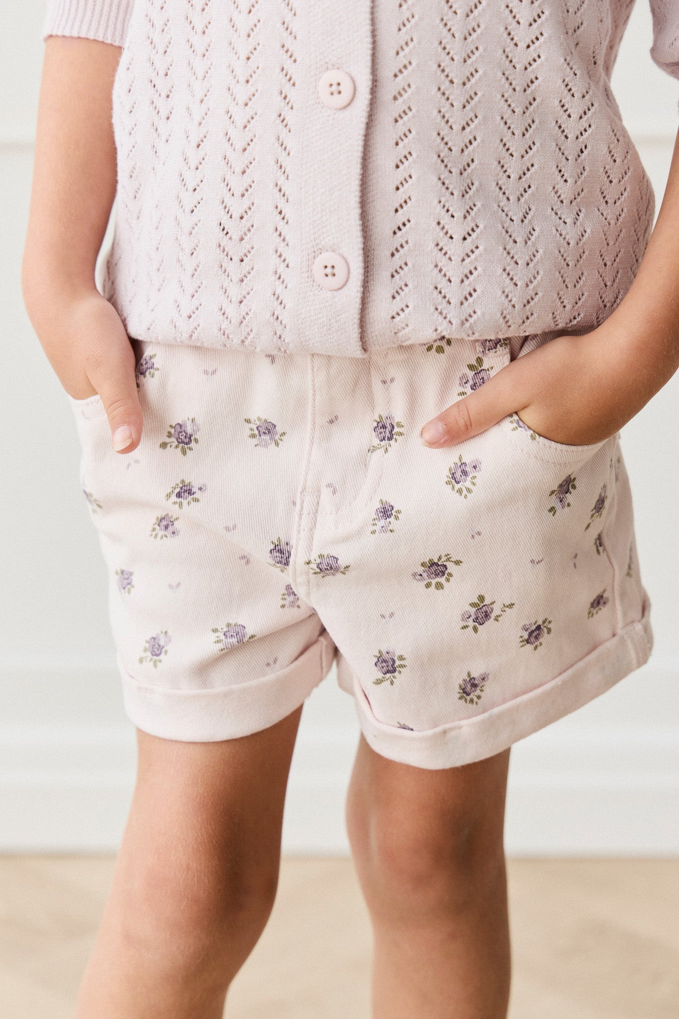 Grace Short - Simone Sheer Pink