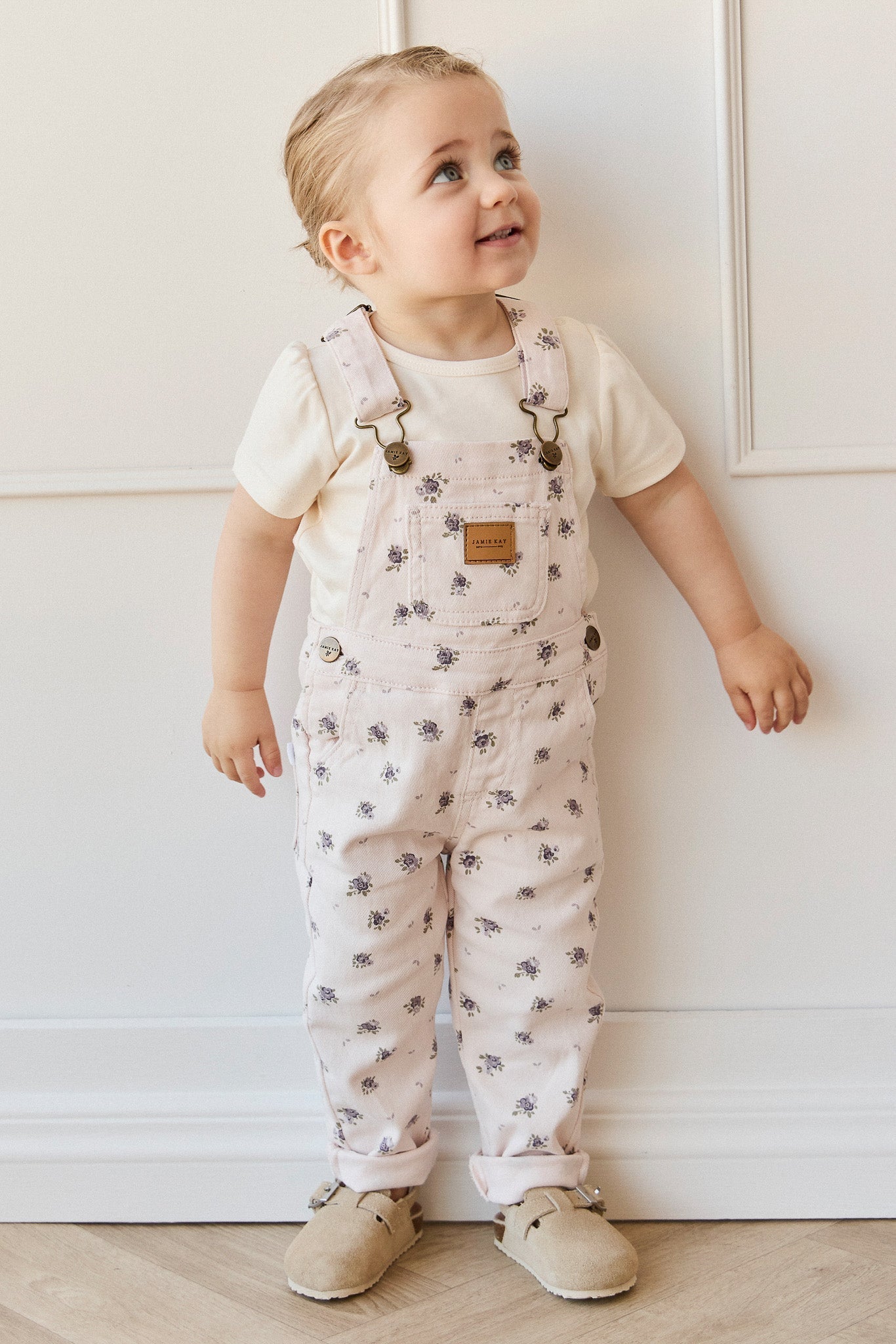 Bonnie Overall - Simone Sheer Pink