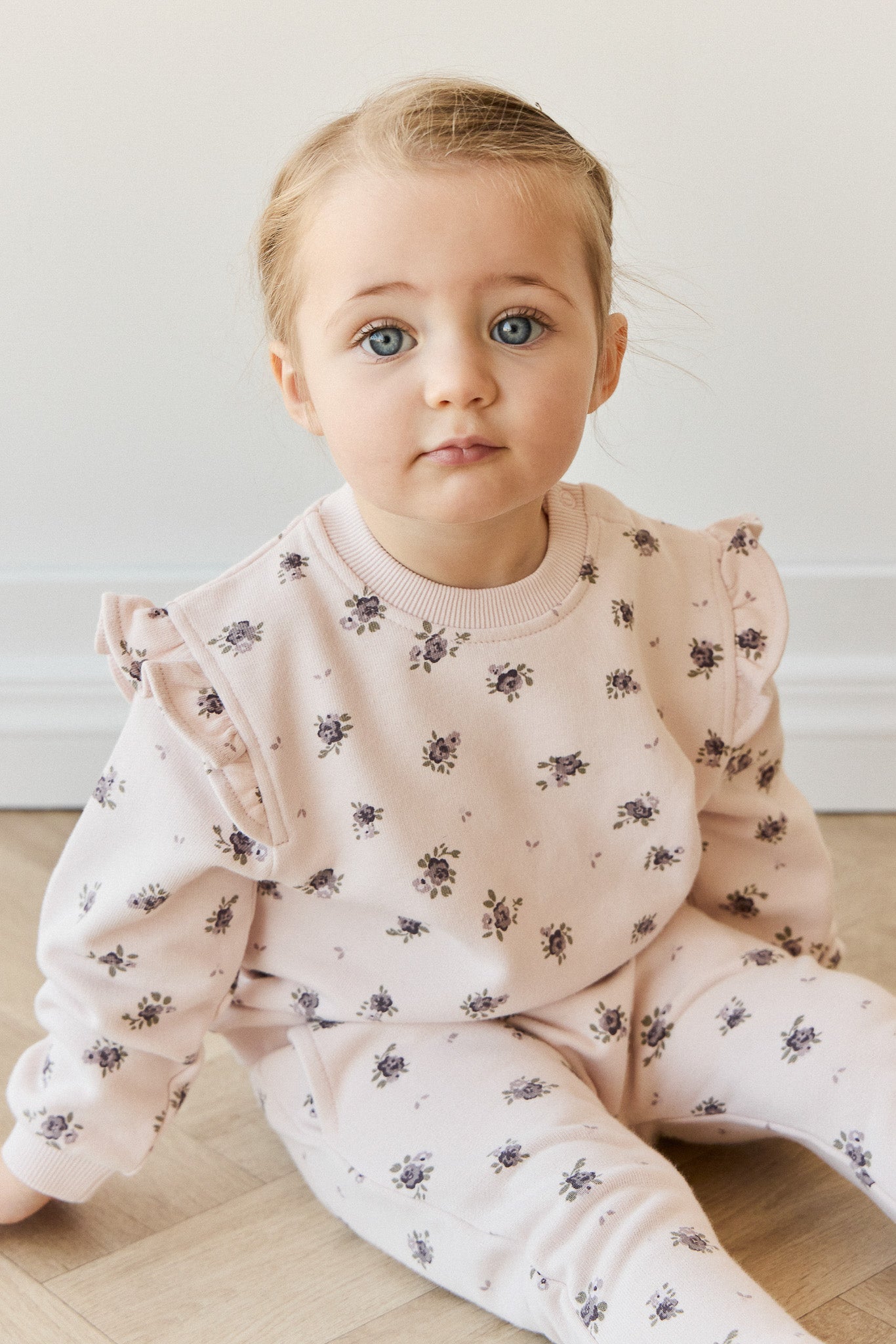 Organic Cotton Lilith Sweatshirt - Simone Sheer Pink