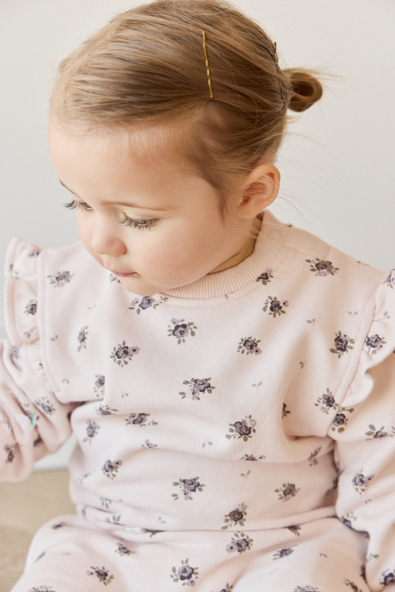 Organic Cotton Lilith Sweatshirt - Simone Sheer Pink