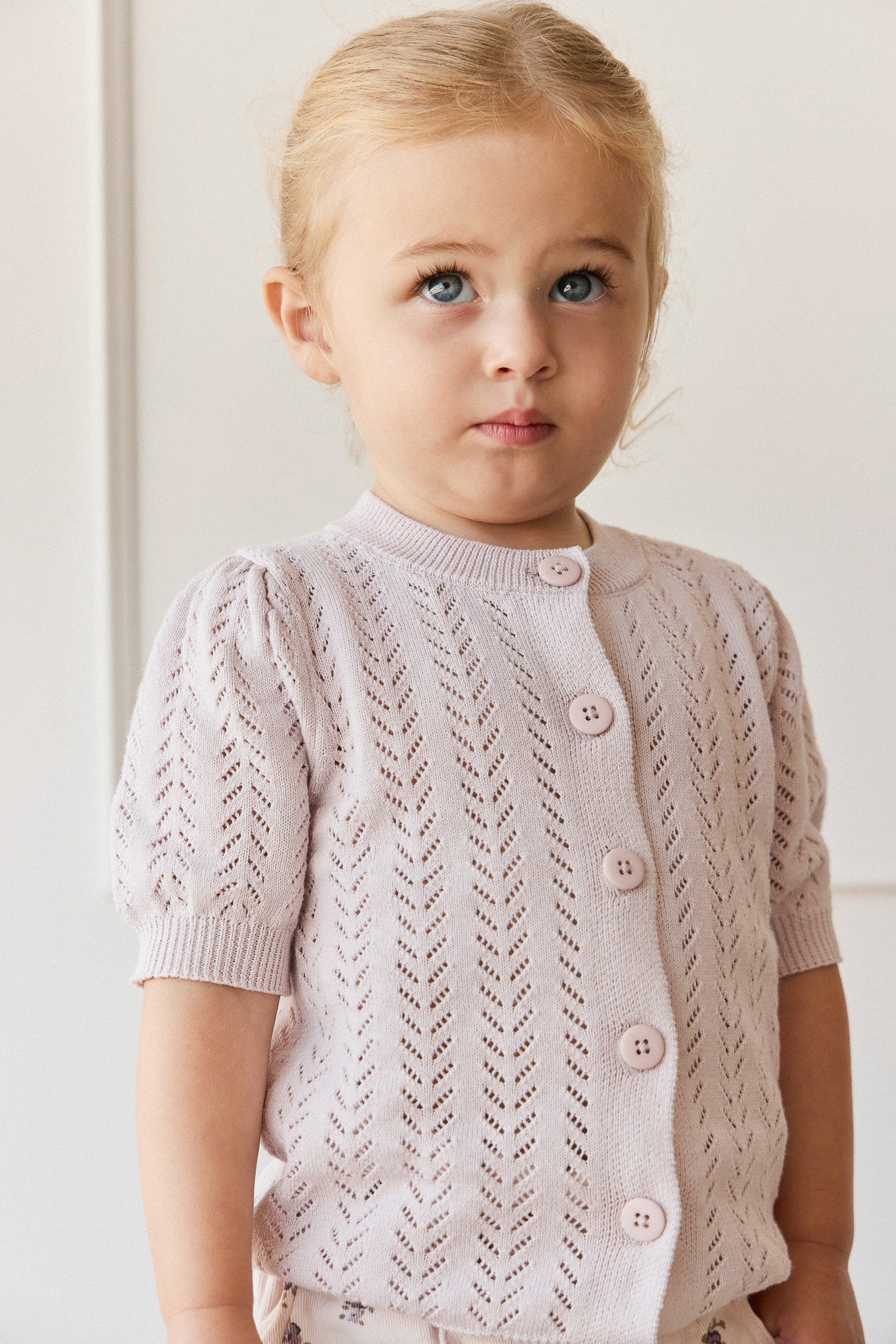 Aria Knitted Top - Pale Lilac