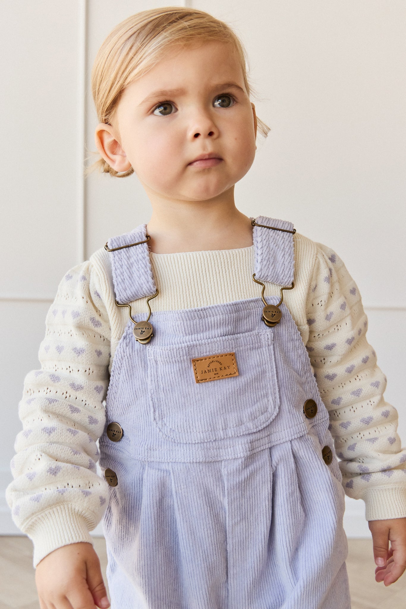 Blair Cord Overall - Lilac Dust