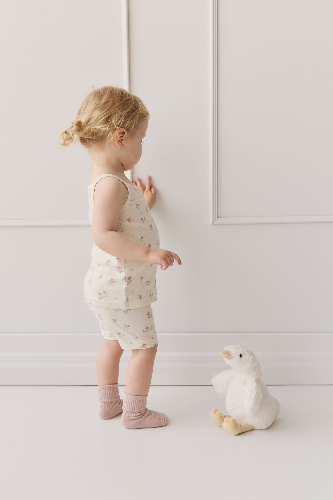 Organic Cotton Everyday Bike Short - Emilia Egret