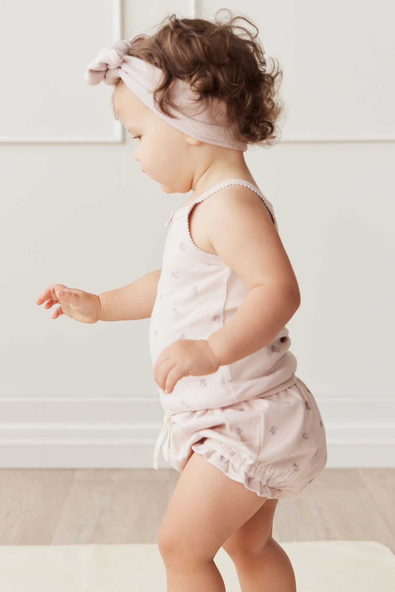 Organic Cotton Singlet - Meredith Violet