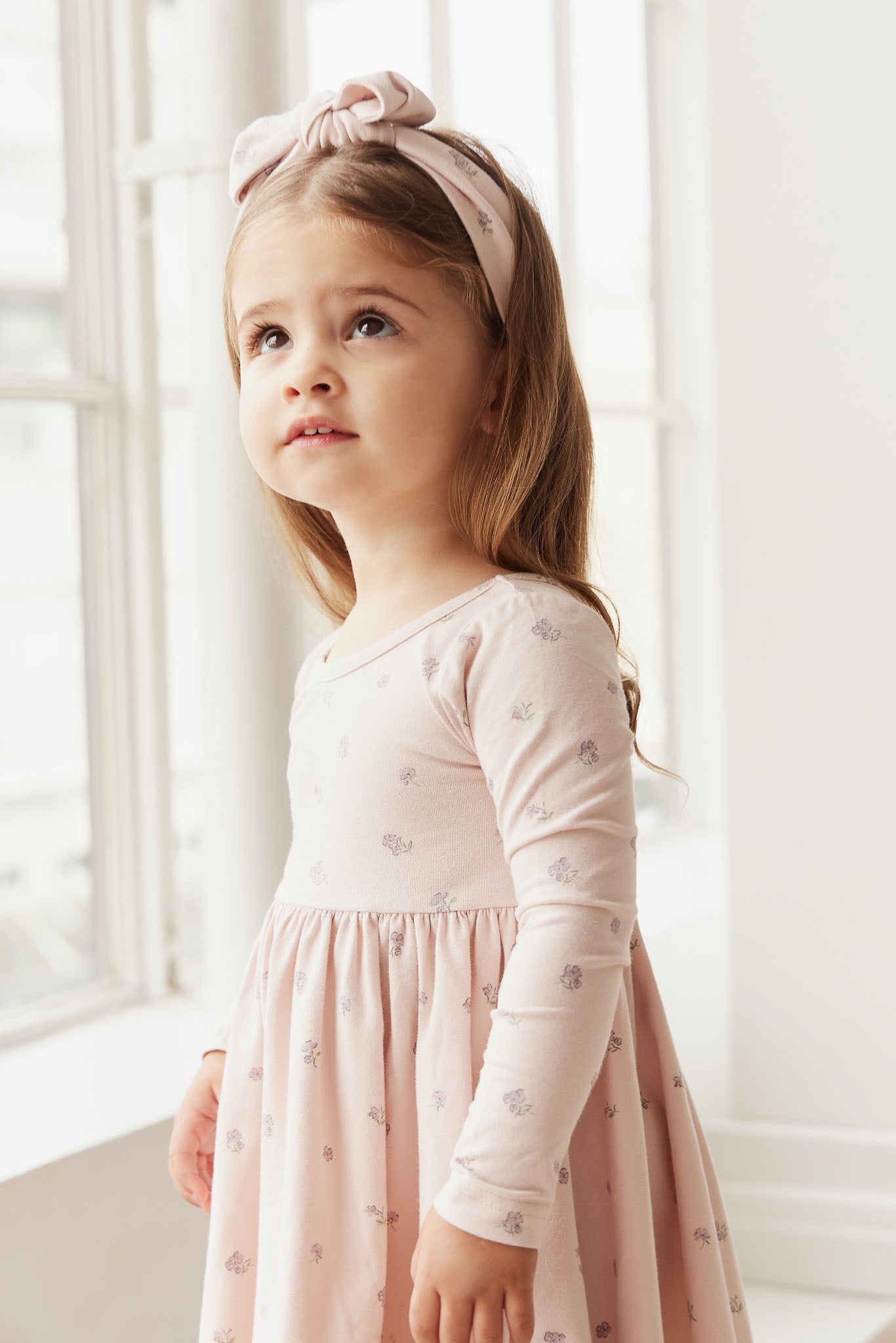 Organic Cotton Tallulah Dress - Meredith Violet